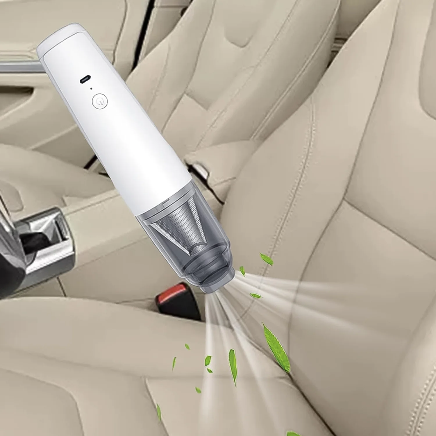 Multipurpose Cordless Rechargeable Mini Handheld Vacuum Cleaner Set - Image 4