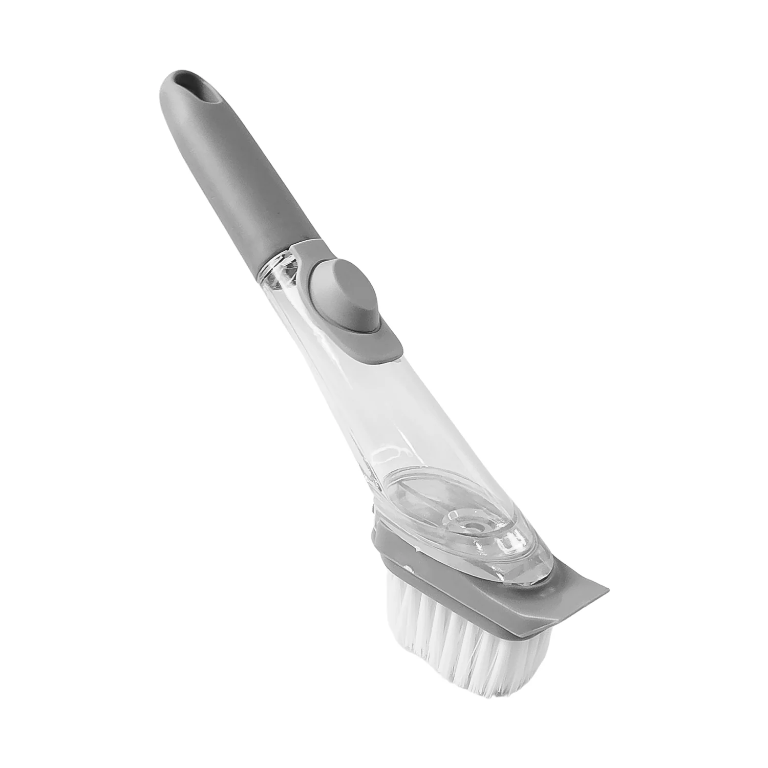 Multipurpose Dish Scrub Brush with Built-In Soap Dispenser (1 Pc) - Image 5