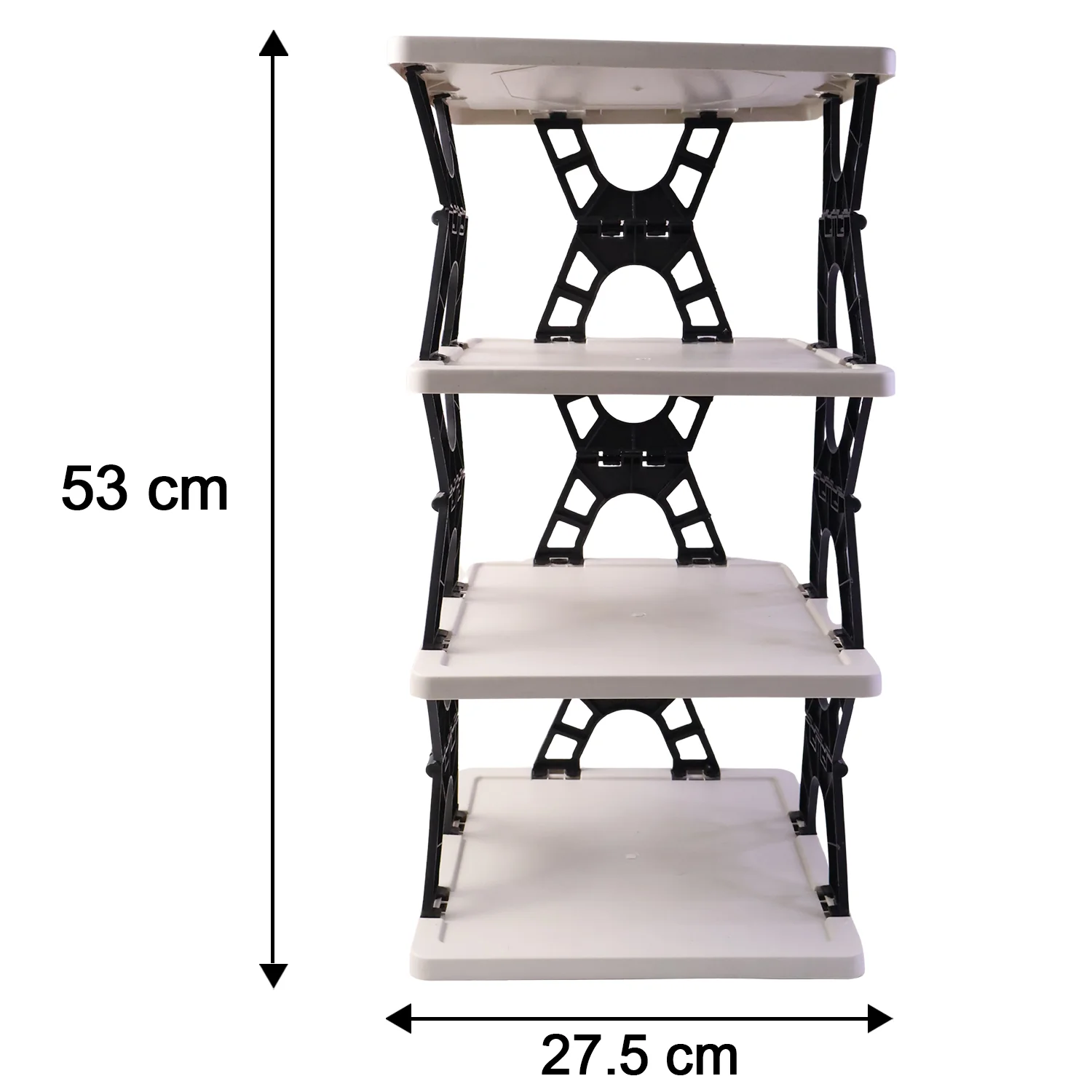 Multipurpose Foldable 4 Layer Storage Rack (1 Pc) - Image 6