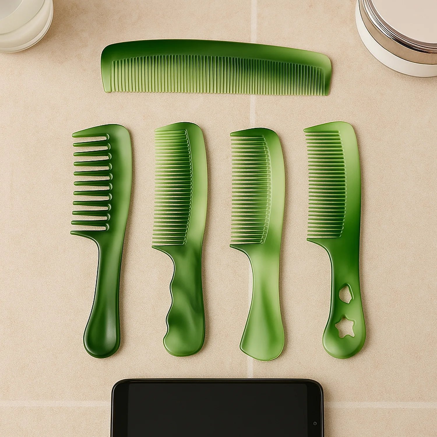 Multipurpose Hair Comb Set (10 Pc) - Image 5