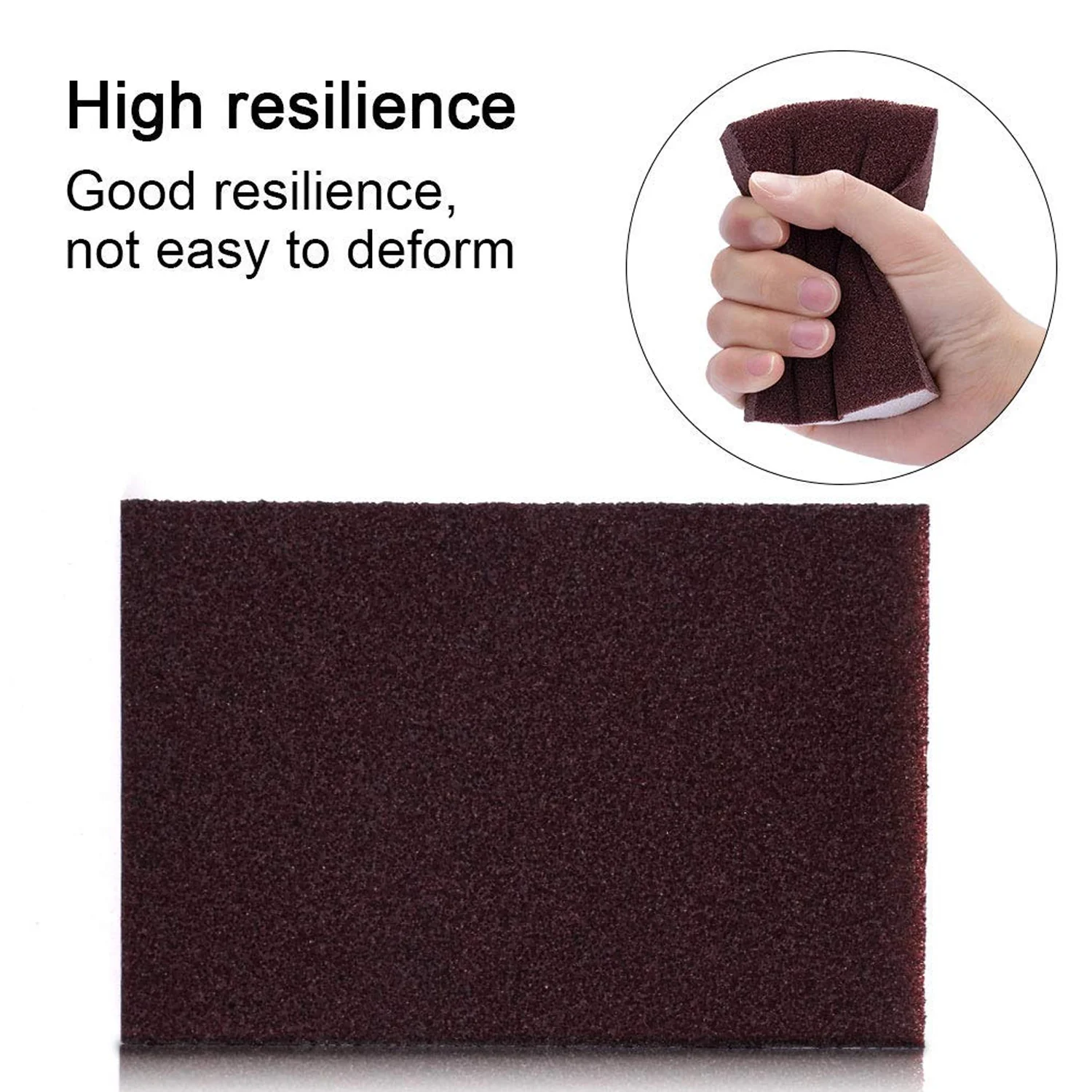 Multipurpose Kitchen Cleaning Sponge Scrub Block (7 x 7 Cm / 1 Pc) - Image 3