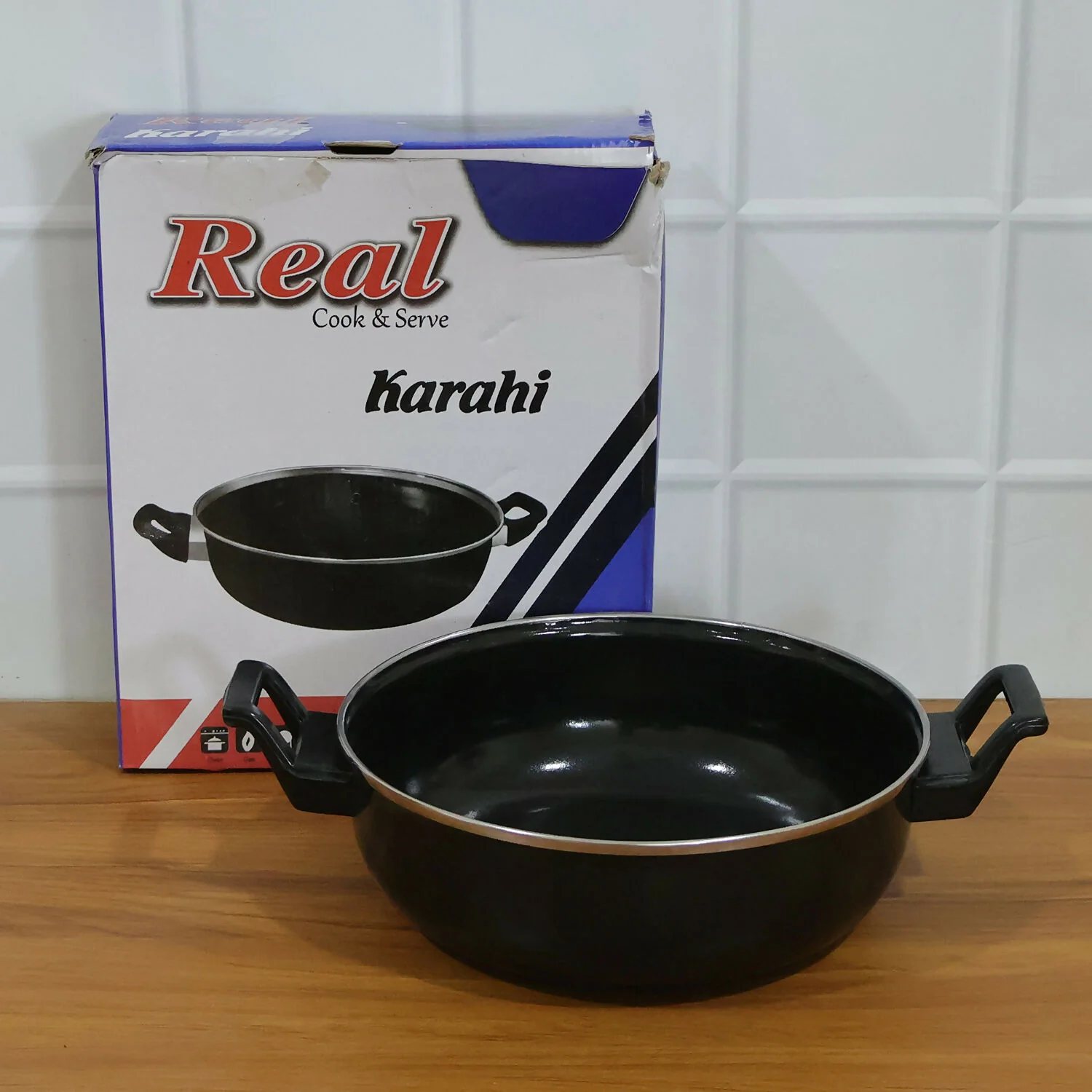 Multipurpose Kitchen Cooking Pan for Frying, Stir Fry, Curry & Vegetable Cooking - Image 7
