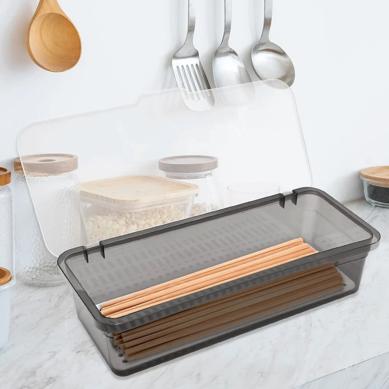 Multipurpose Kitchen Sink Organizer Tray (1 Pc, 27x12 Cm) - Image 3