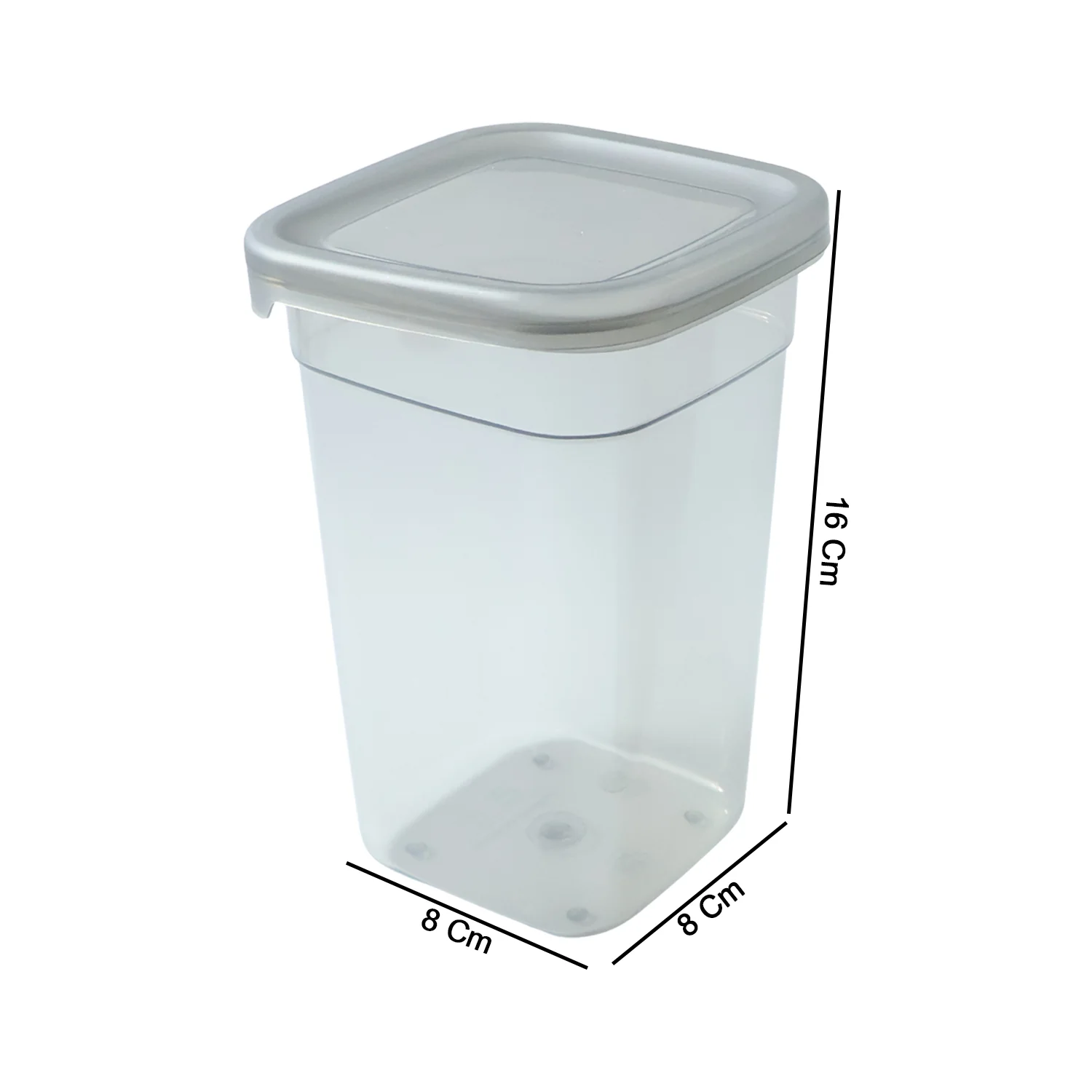 Plastic Multipurpose Kitchen Storage / fridge Container (1200 ML, 6 Pc) - Image 6