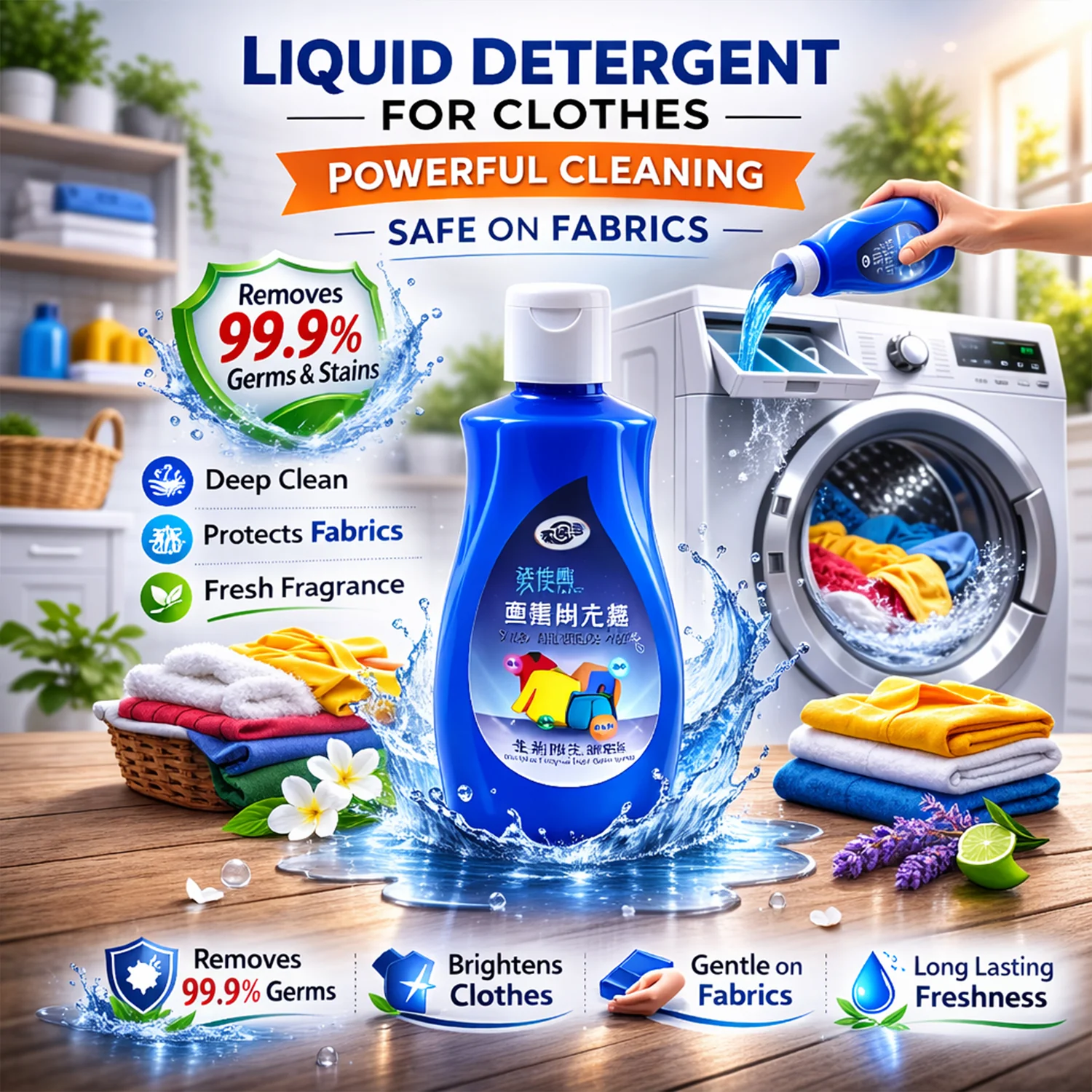 Multipurpose Liquid Laundry Stain Remover (1 Pc, 100 ML) - Image 7