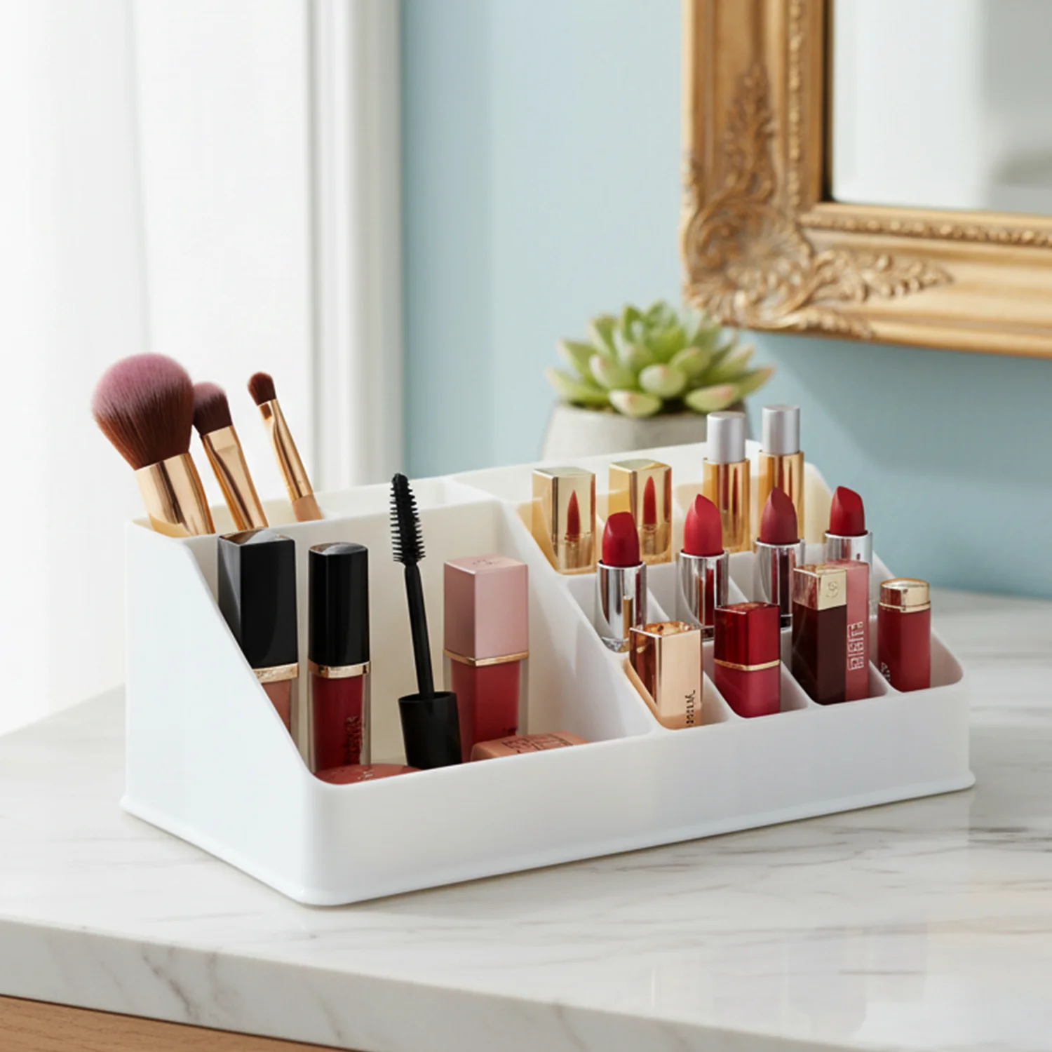 Multipurpose Makeup Organizer Storage Box (1 Pc) - Image 3