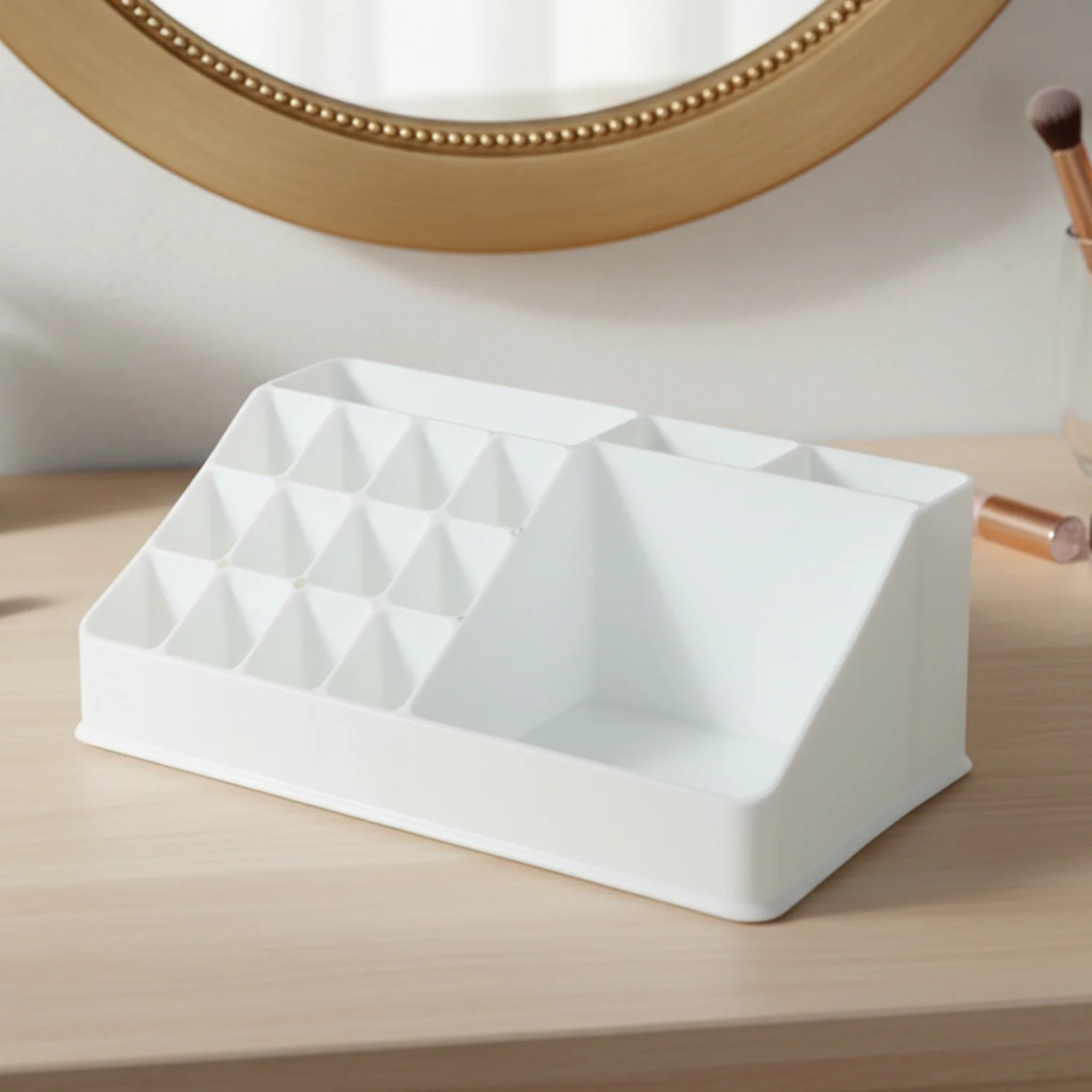 Multipurpose Makeup Organizer Storage Box (1 Pc) - Image 7