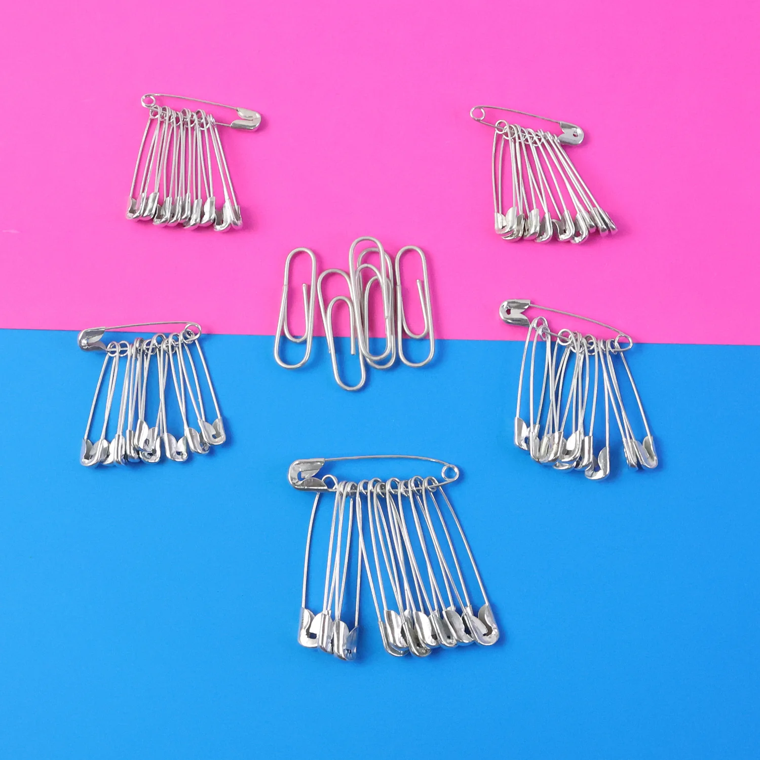 Multipurpose Metal Safety Pin Assortment Set - Image 3
