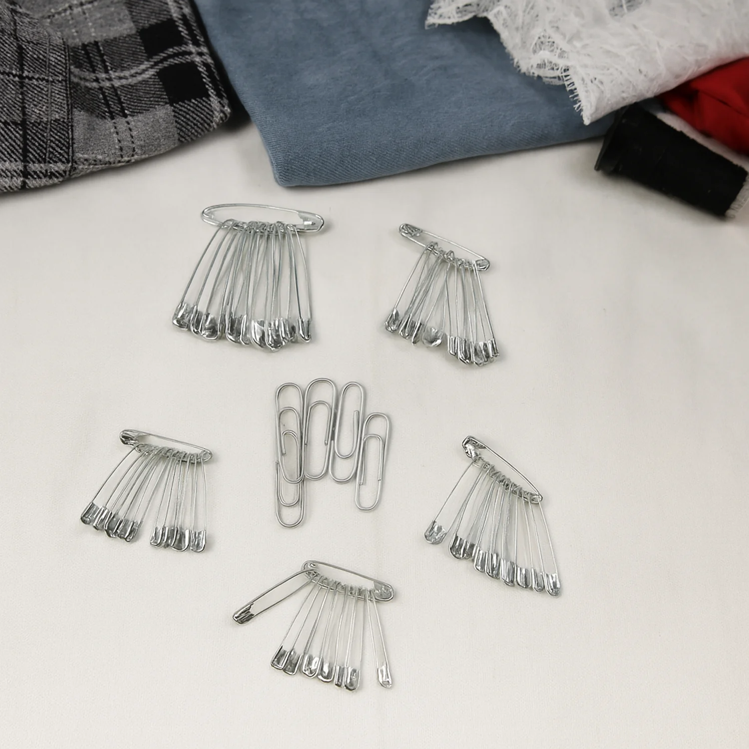 Multipurpose Metal Safety Pin Assortment Set - Image 7