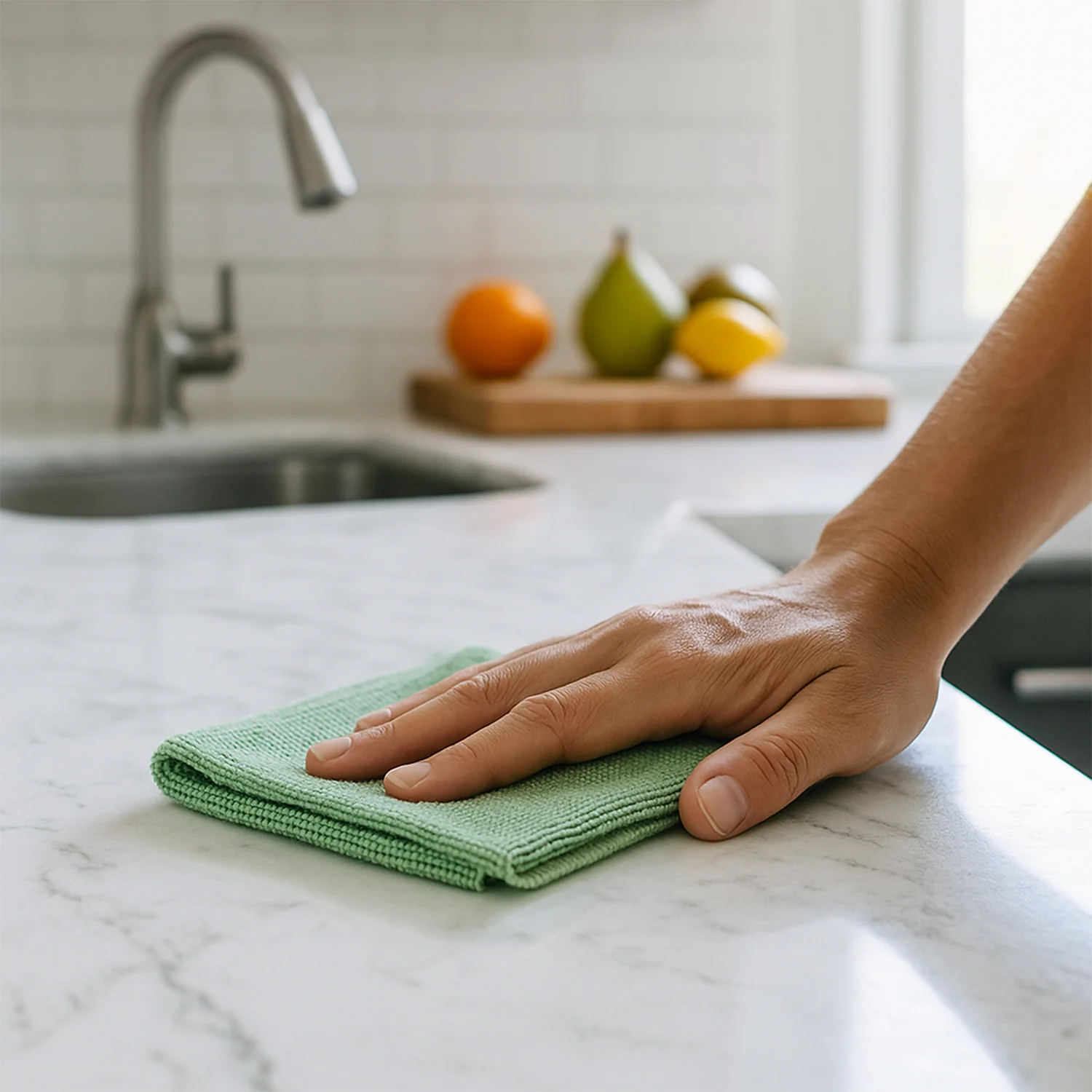 Multipurpose Microfiber Cleaning Cloth - (20x20cm / 1 Pc) - Image 3