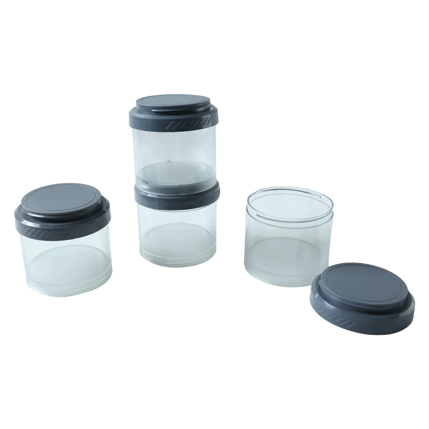 Multipurpose Multi Connecting Stackable Storage Container Set (4 Pc) - Image 5
