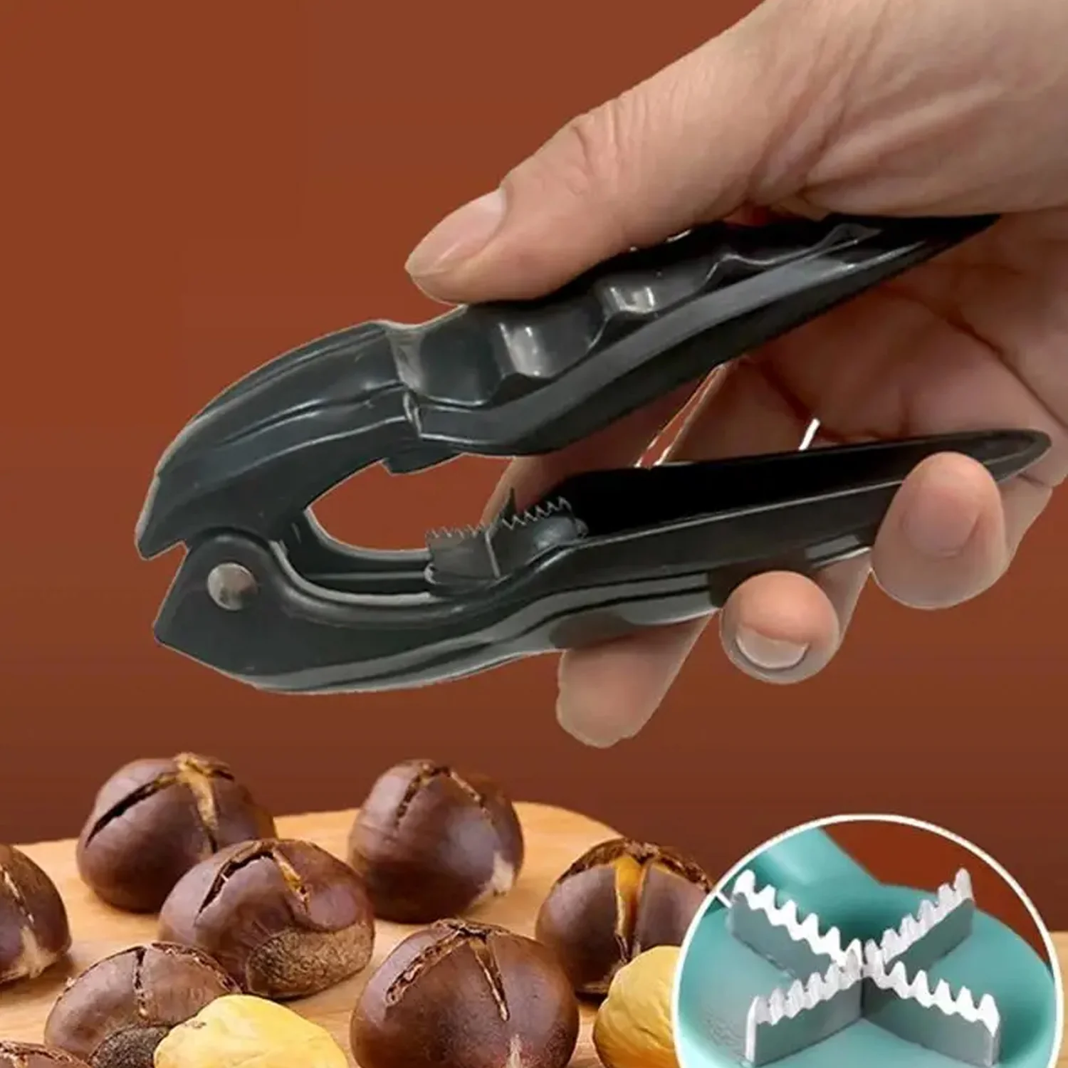 Multipurpose Walnuts and Seafood Cracker Tool - (1 Pc) - Image 4