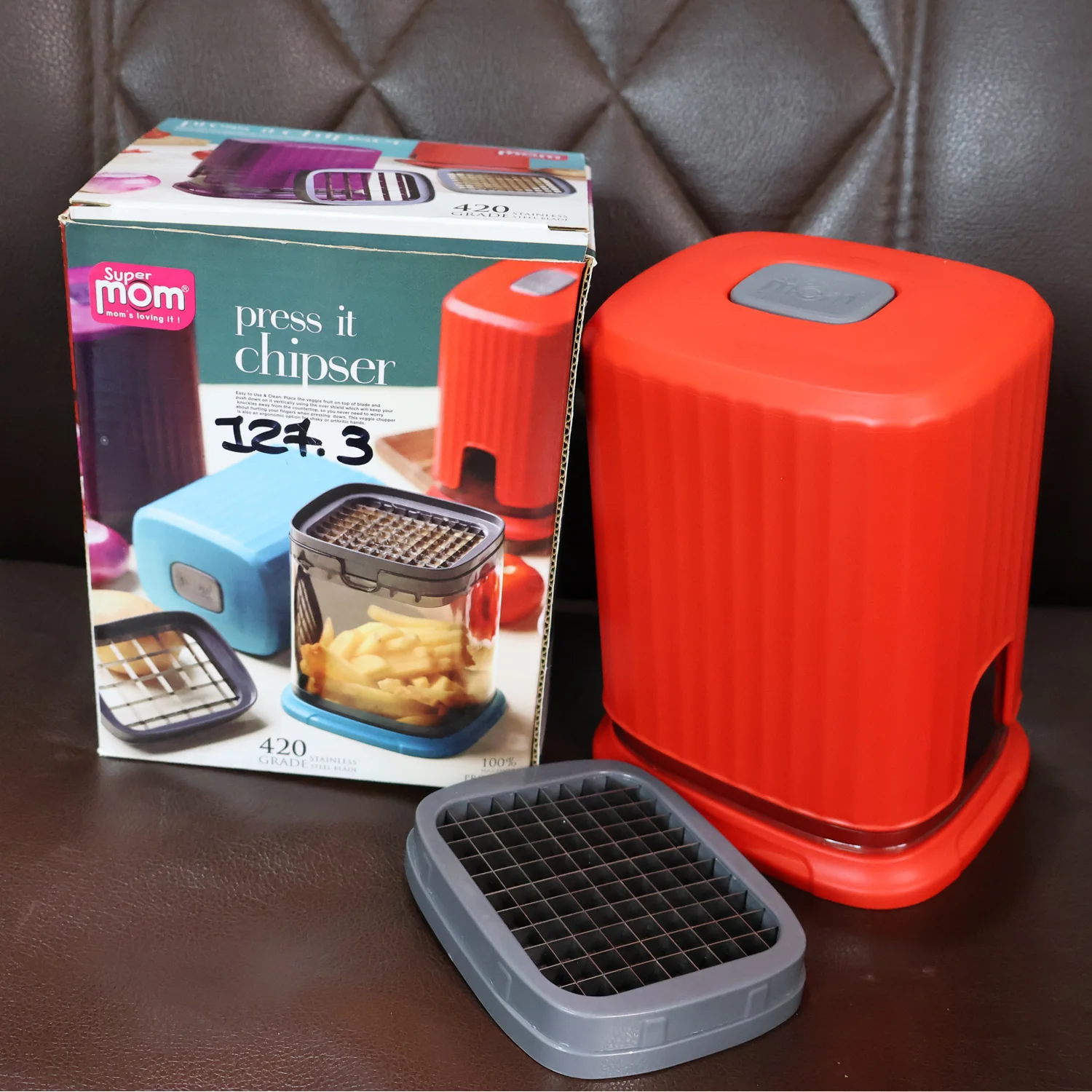 Supermom Multipurpose Onion, Garlic & Vegetable Chopper (1 Pc) - Image 10