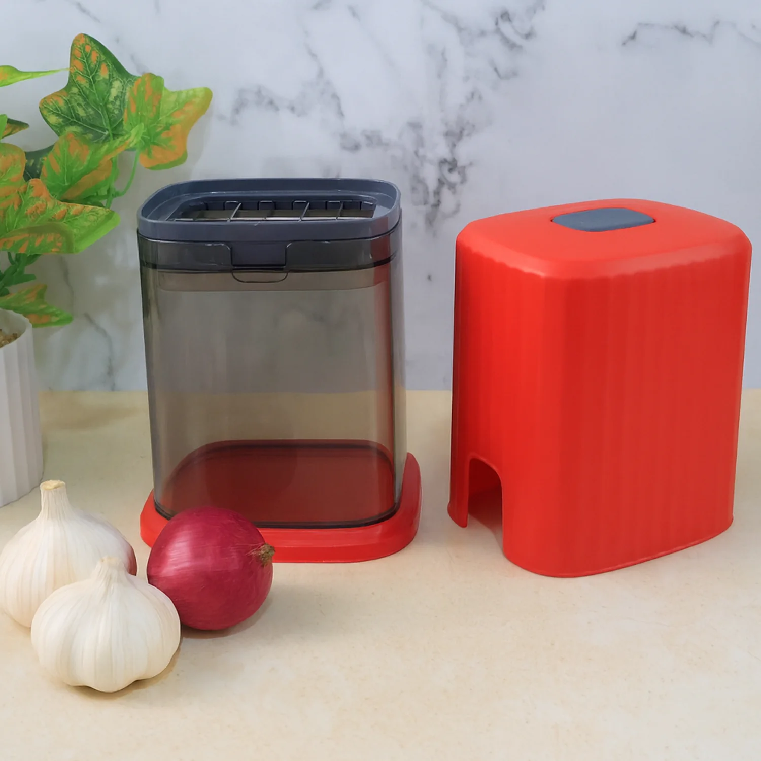 Supermom Multipurpose Onion, Garlic & Vegetable Chopper (1 Pc) - Image 9
