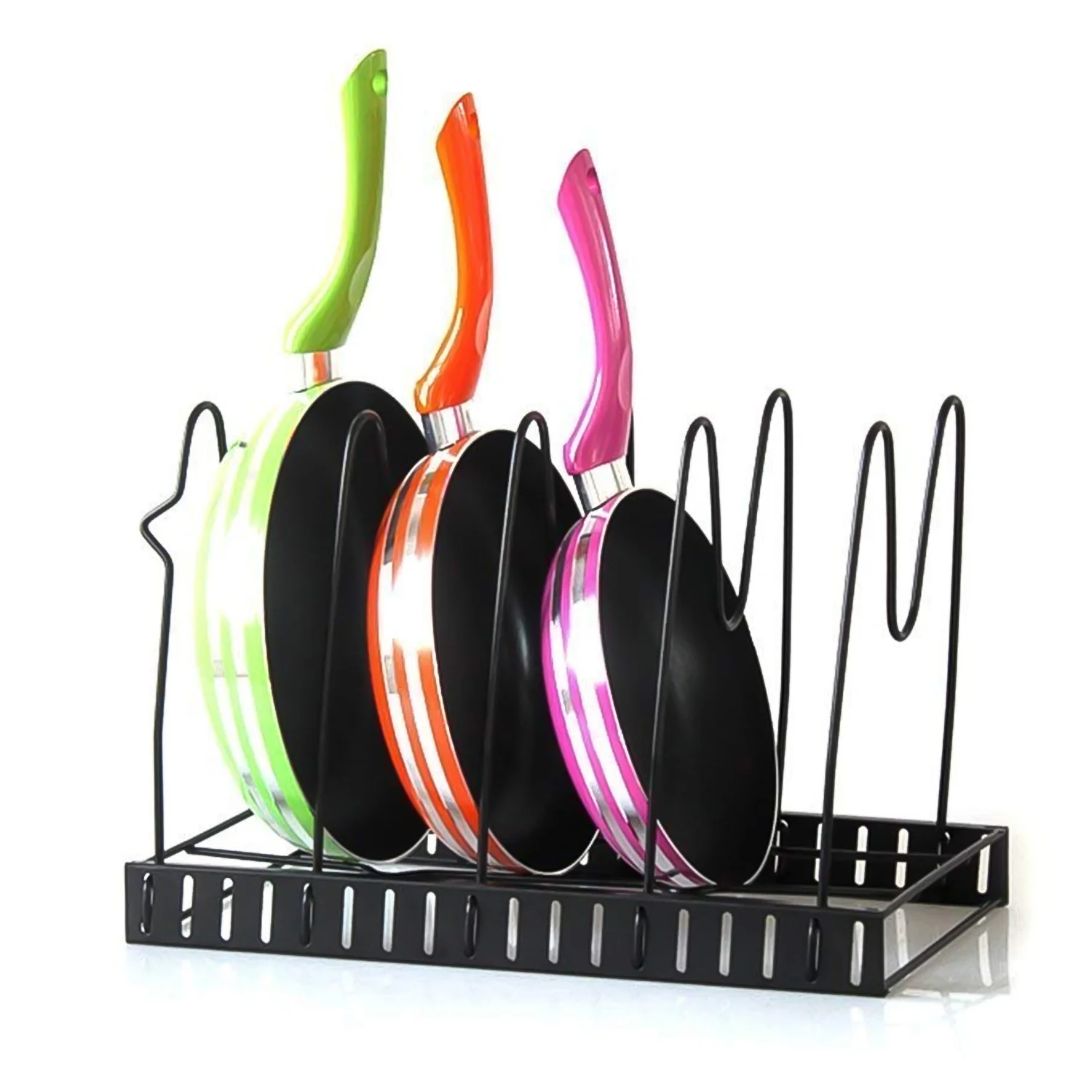 Multipurpose Pan & Pot Organizer Rack (1 Pc) - Image 5