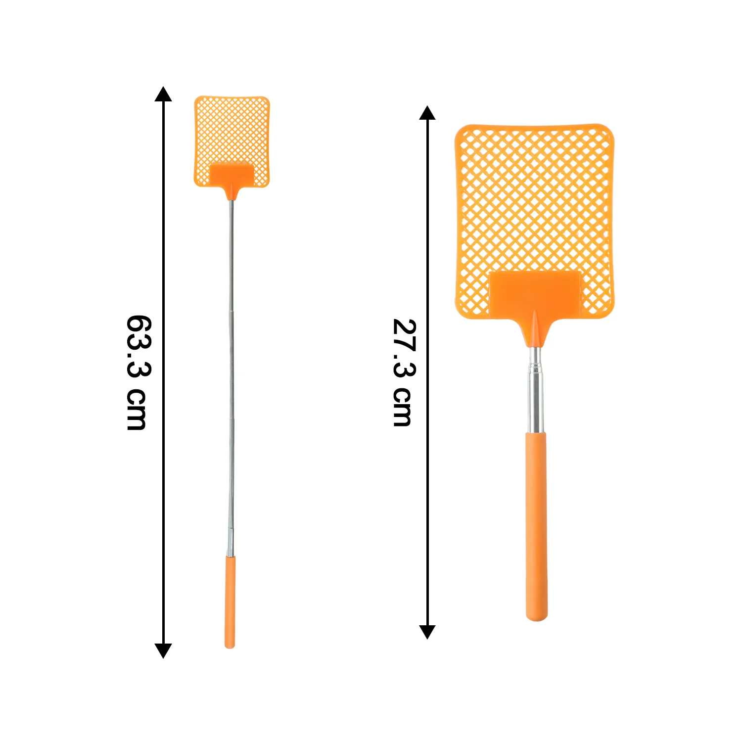 Multipurpose Plastic Fly Swatter With Extendable Handle (1 Pc, 63 Cm) - Image 6