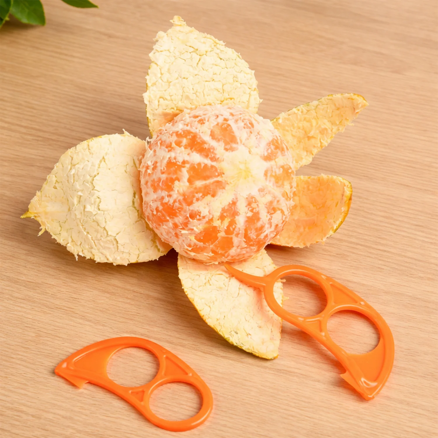 Multipurpose Plastic Orange Peeler Tool (5 Pc) - Image 3