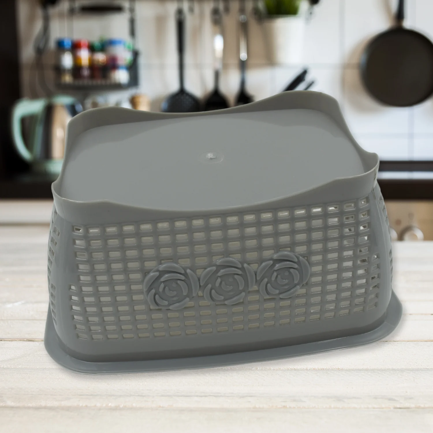 Multipurposes Plastic Basket (1 Pc / Mix Color ) - Image 6
