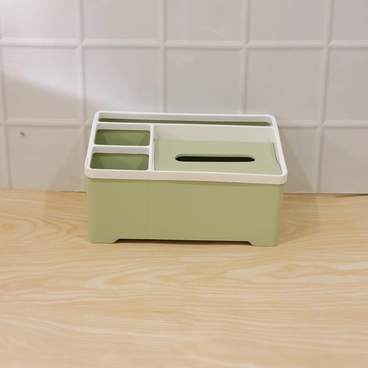 Multipurpose Plastic Storage Organizer Box with Compartments (1 Pc) - Image 10