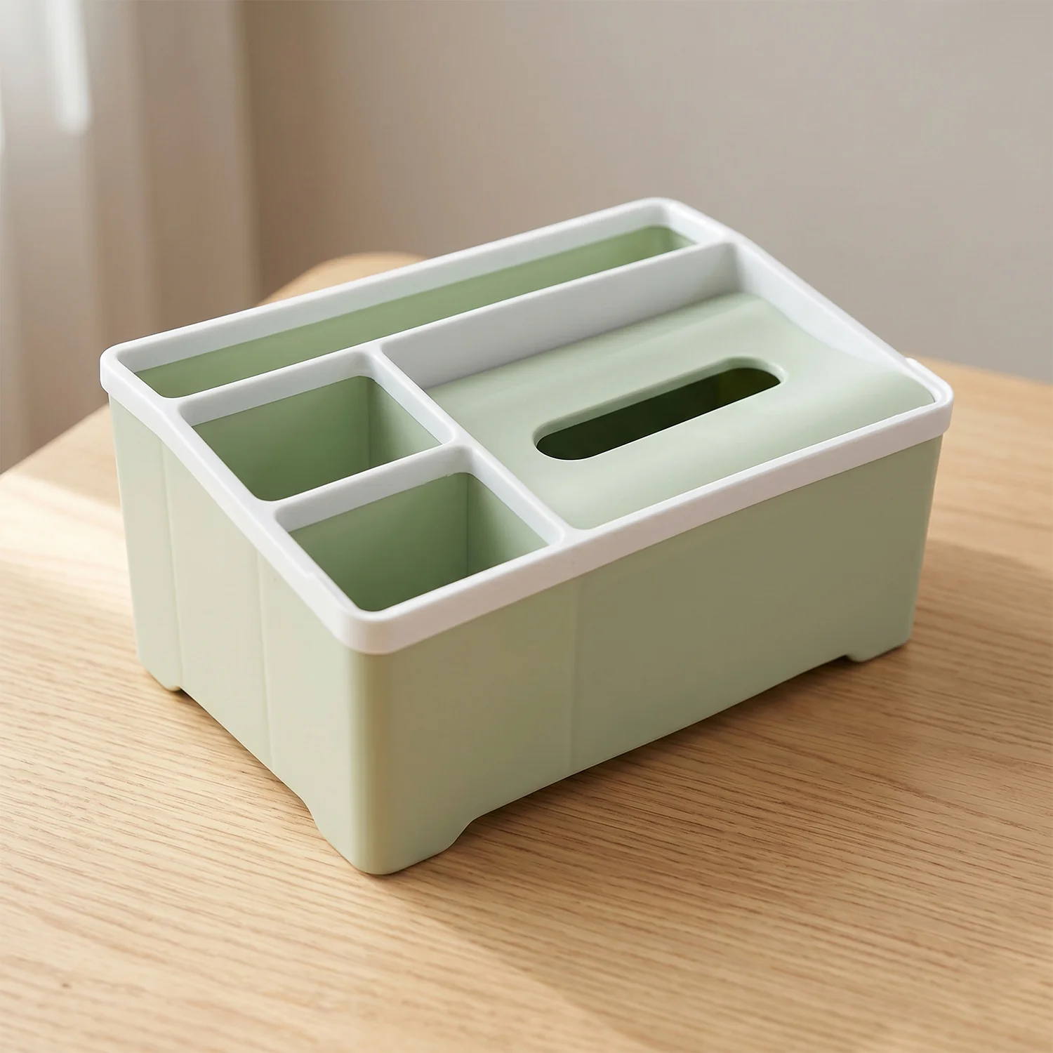 Multipurpose Plastic Storage Organizer Box with Compartments (1 Pc) - Image 9