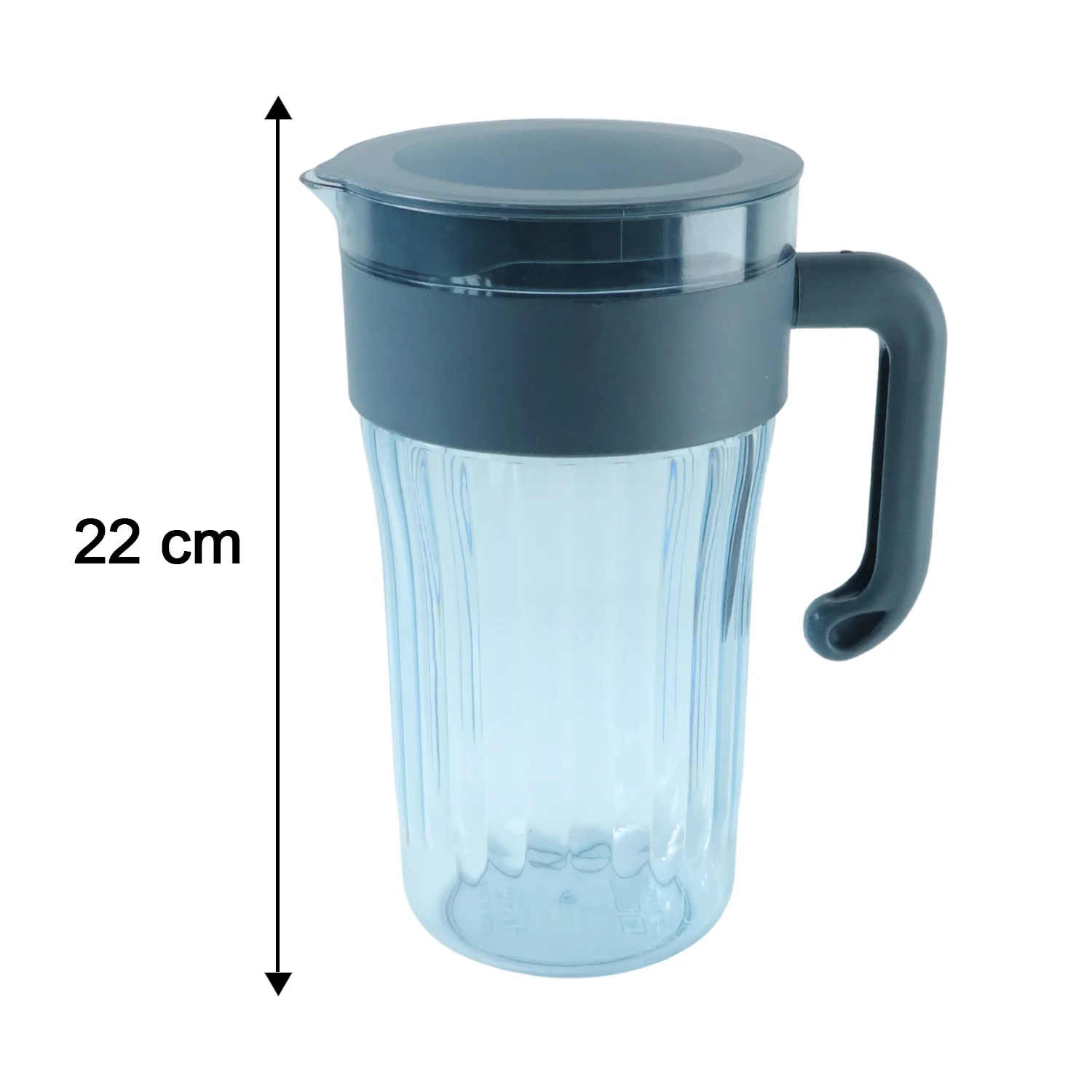 Multipurpose Plastic Water Juice Serving Jug with 4 Drinking Glasses Set (1 Set) - Image 6