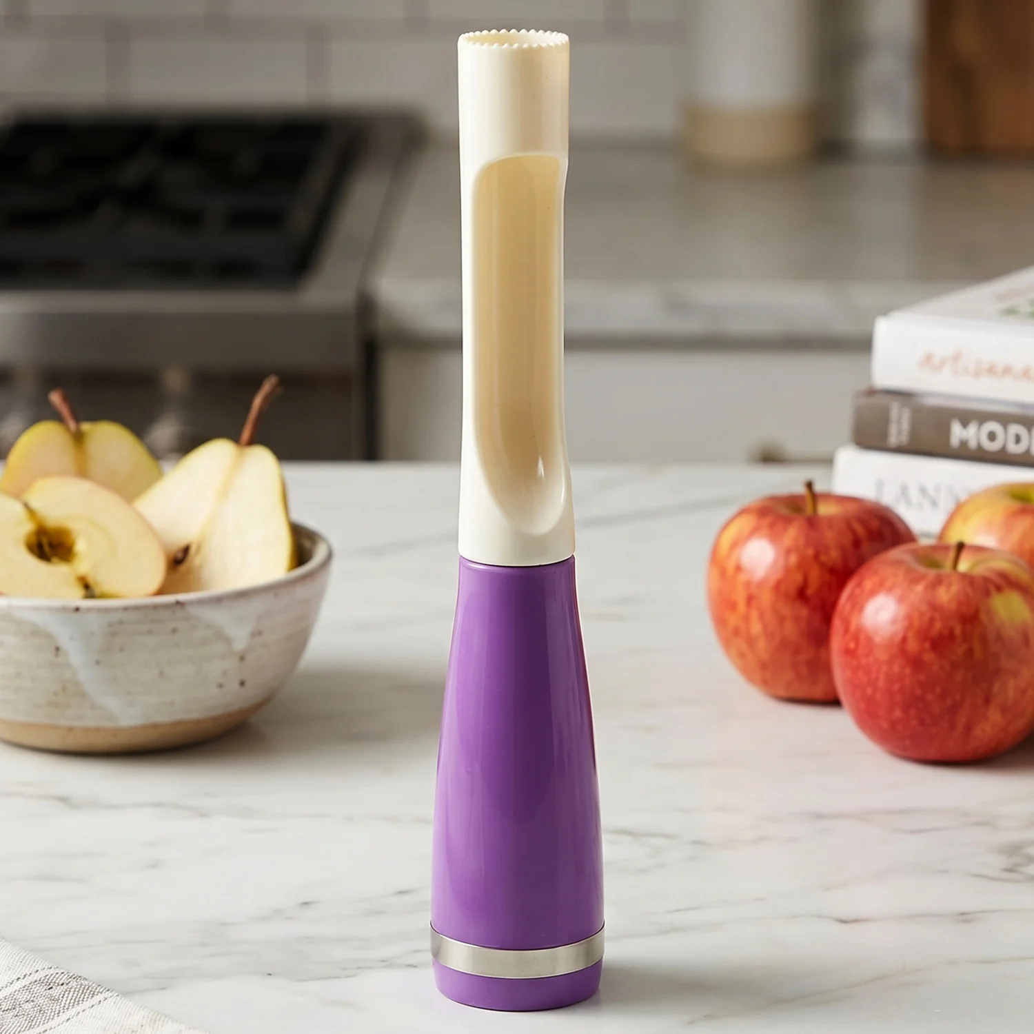 Multipurpose Premium Apple Cutter – 1 Pc, Fruit Slicer, Peeler and Corer Tool - Image 5