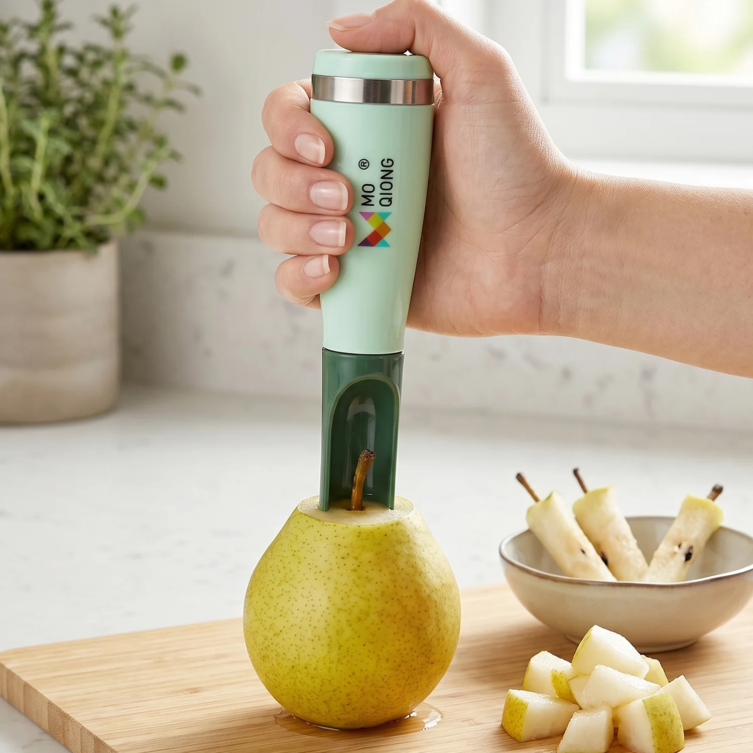 Multipurpose Premium Apple Cutter – 1 Pc, Effortless Fruit Corer and Slicer - Image 7