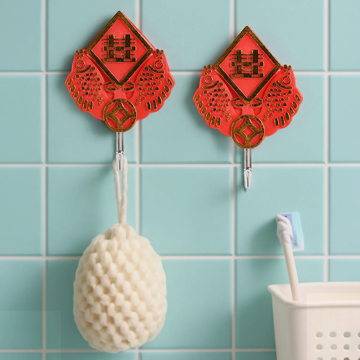 Multipurpose Self-Adhesive Hooks (Heavy Duty): Bathroom, Kitchen, Office - Image 6