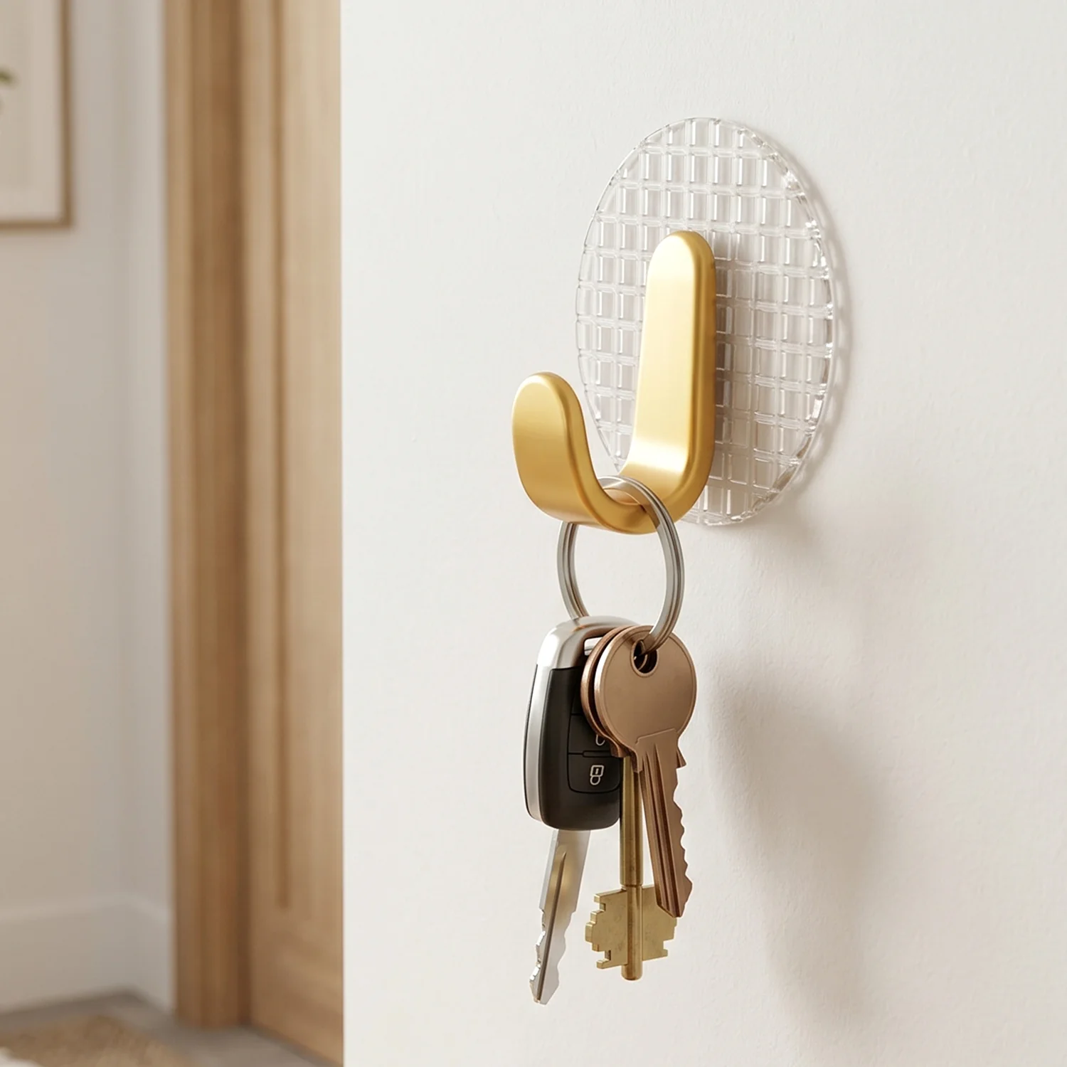 Premium Self Adhesive Wall Hook (1 Pc) - Image 4
