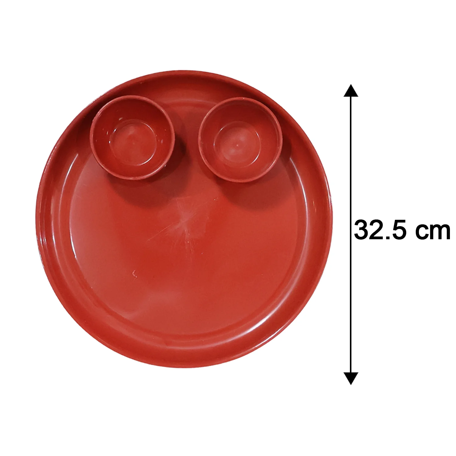 Multipurpose Serving Plate and Bowl Set 3 Plate 6 Bowl (Mix Color) - Image 6