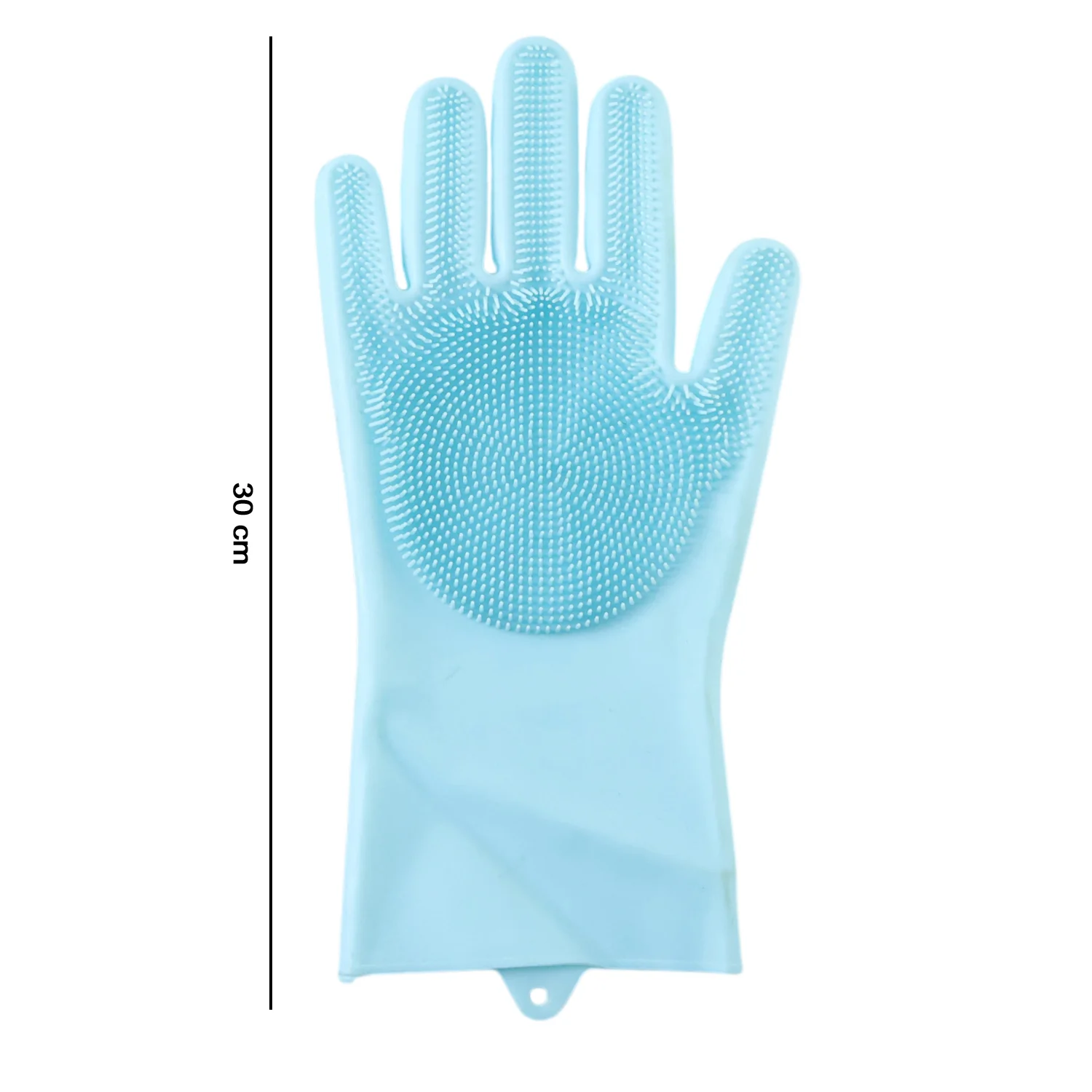 Right Hand Silicone Dishwashing Cleaning Glove with Scrubber Brush (1 Pc) - Image 6