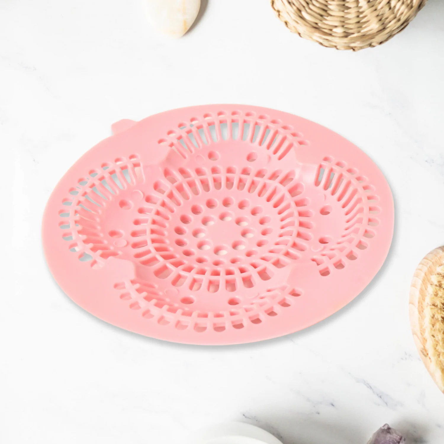 Multipurpose Silicone Sink Drain Hair Catcher and Filter Cover (1 Pc) - Image 4