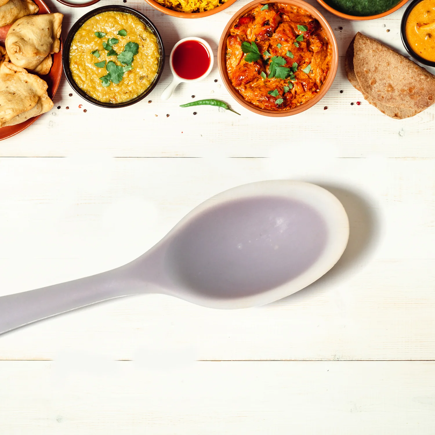 Silicone Basting Spoon for Non-Stick Cookware & Kitchen Use (1 Pc) - Image 5