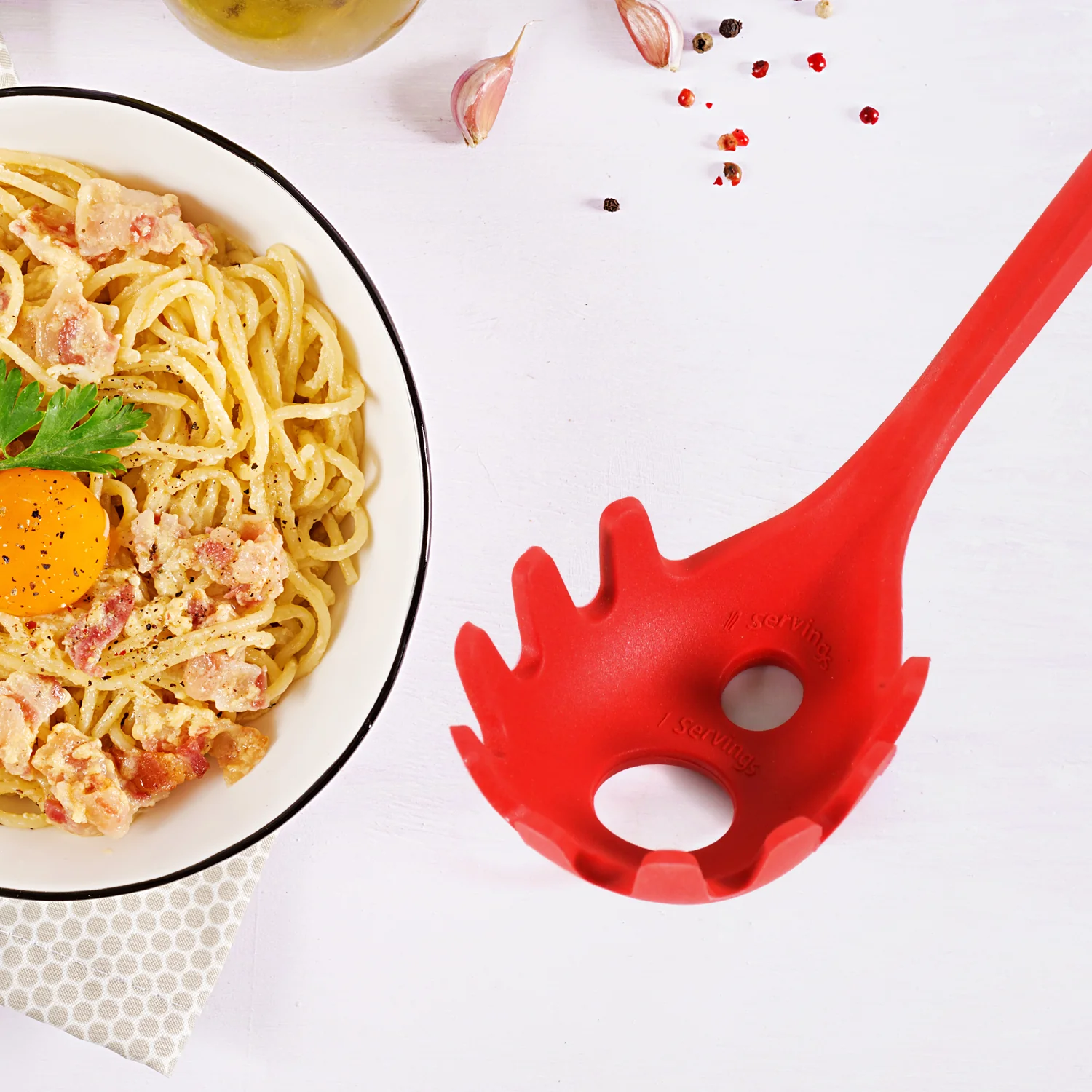 Multipurpose Silicone Spoon, Silicone Basting Spoon Non-Stick Kitchen Utensils Household Gadgets Heat-Resistant Non Stick Spoons Kitchen Cookware Items For Cooking and Baking (1 pc) - Image 5