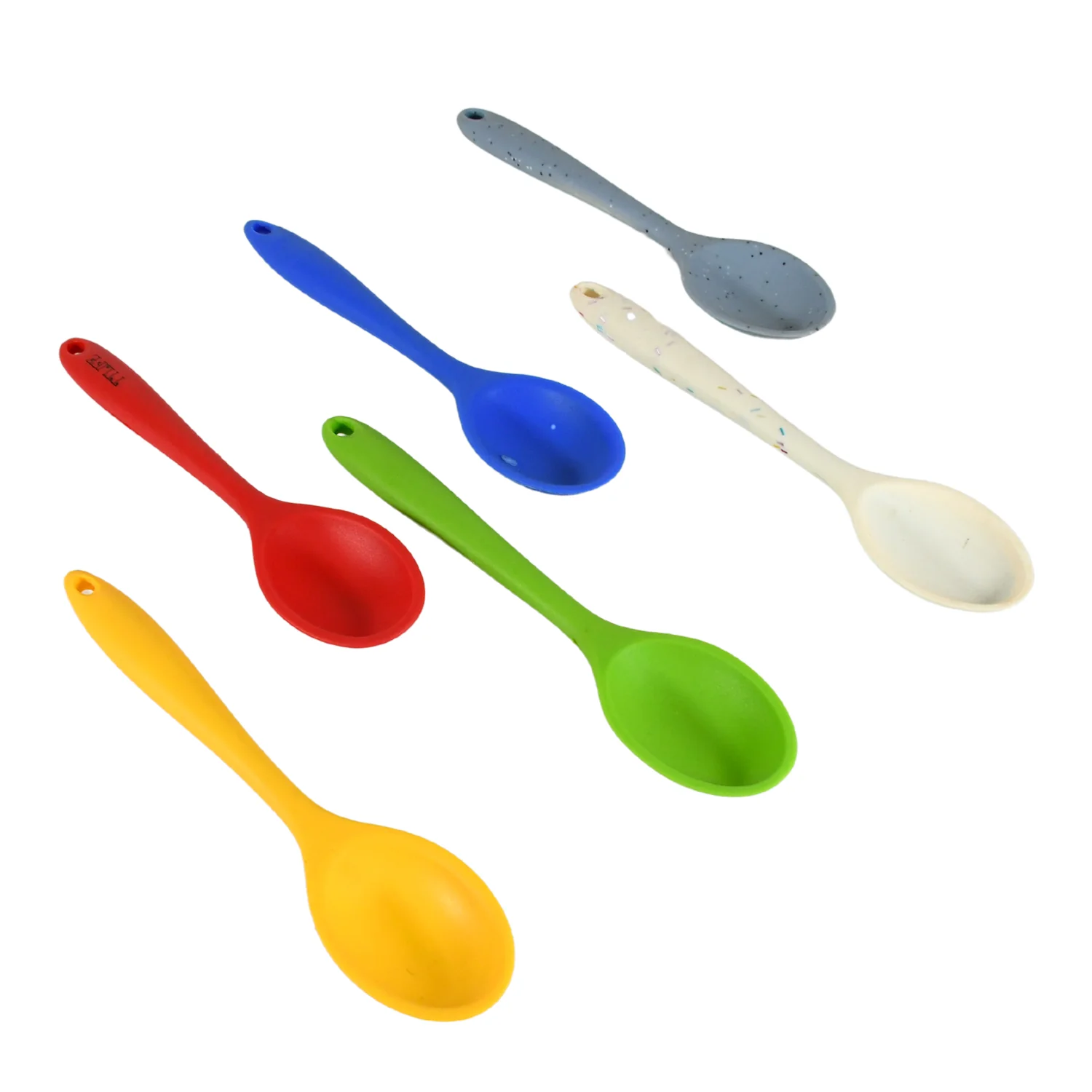 Silicone Multipurpose Basting Spoon Heat-Resistant Non-Stick Cooking Set (6 Pcs) - Image 4
