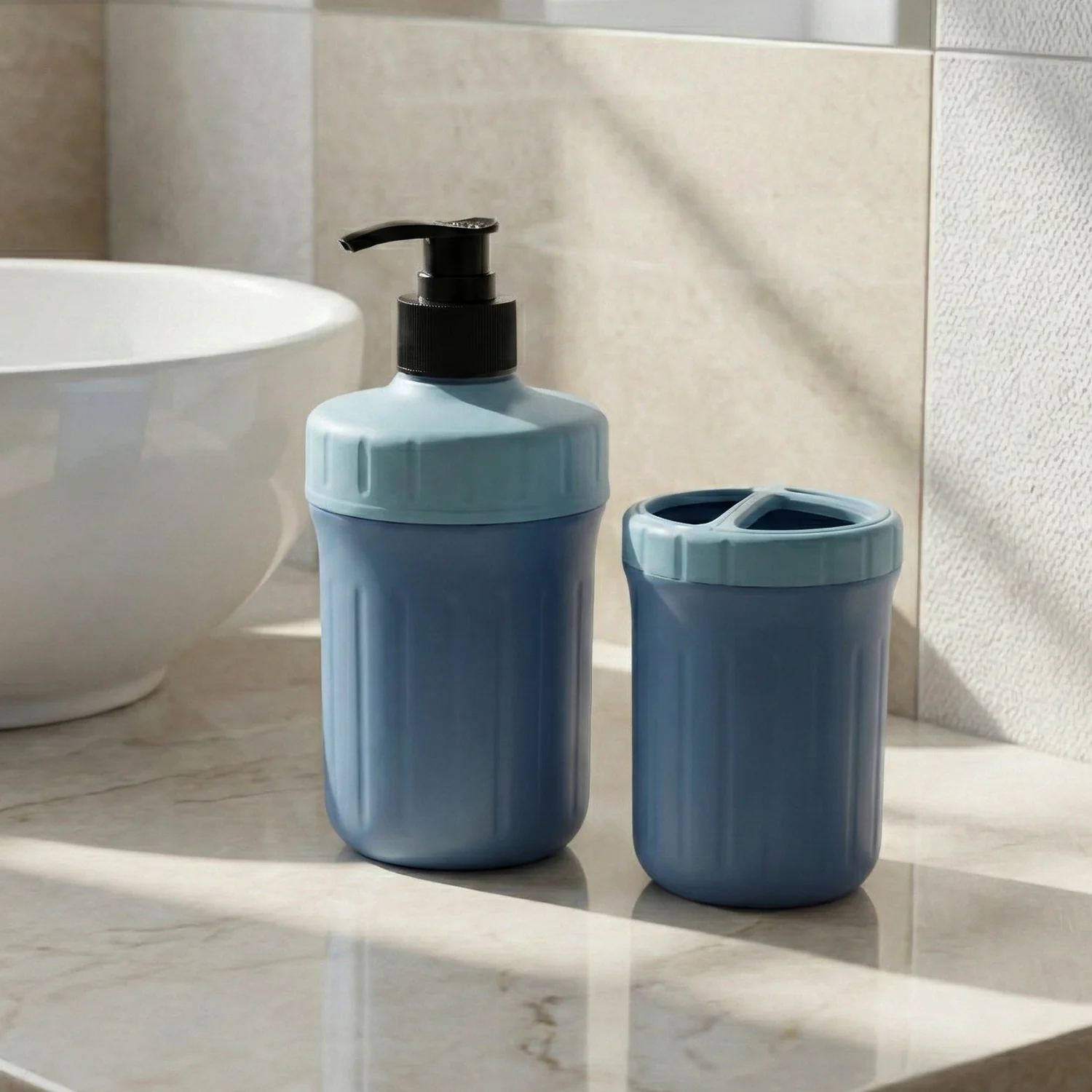 Multipurpose Soap Dispenser with Utility Holder (1 Set) - Image 3