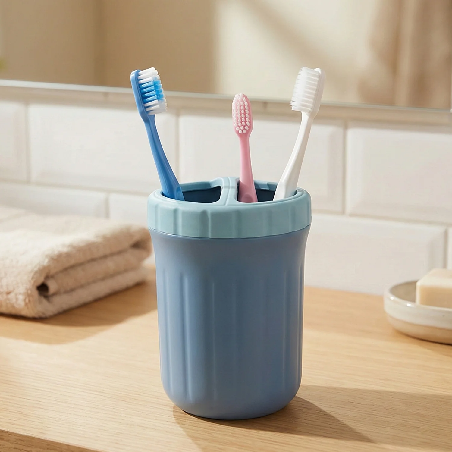 Multipurpose Soap Dispenser with Utility Holder (1 Set) - Image 7