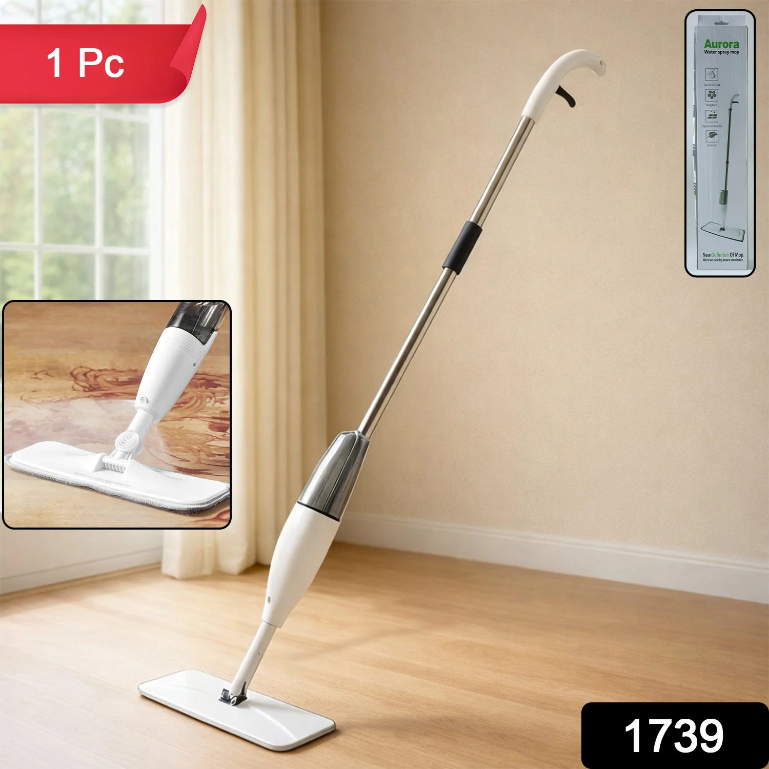 Multipurpose Spray Flat Mop Cleaner (1 Pc) - Image 2