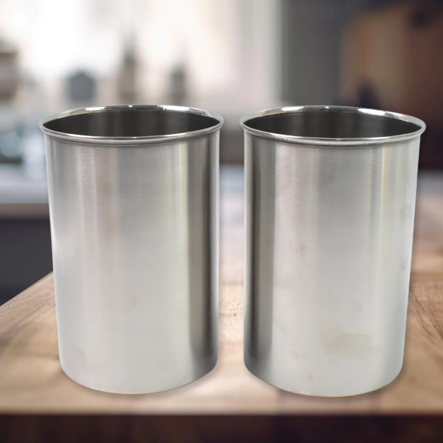 Stainless Steel Airtight Containers with See Through Lid (2 Pc Set / 1000 ML) - Image 6