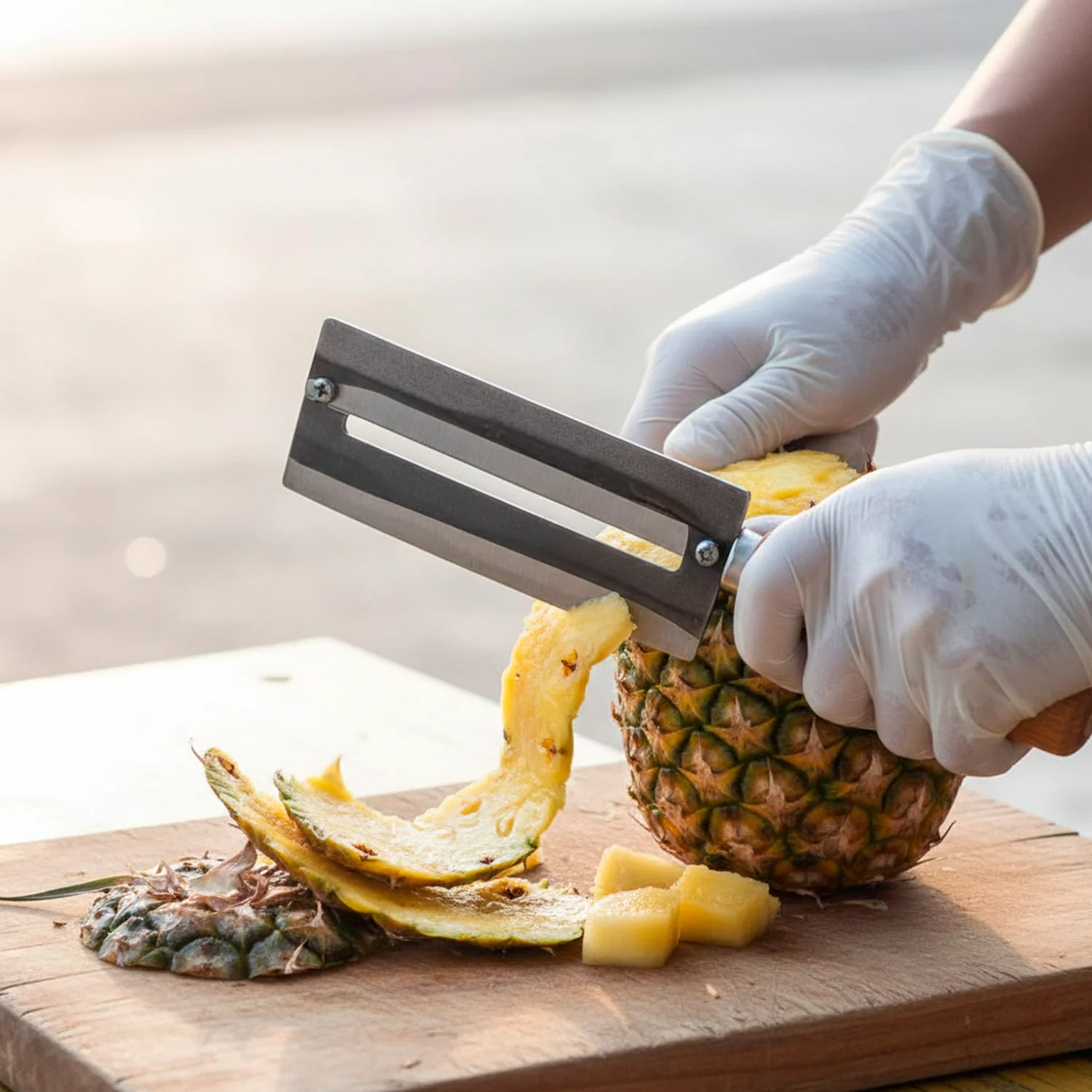 Multipurpose Stainless Steel Vegetable Peeler (1 Pc) - Image 3