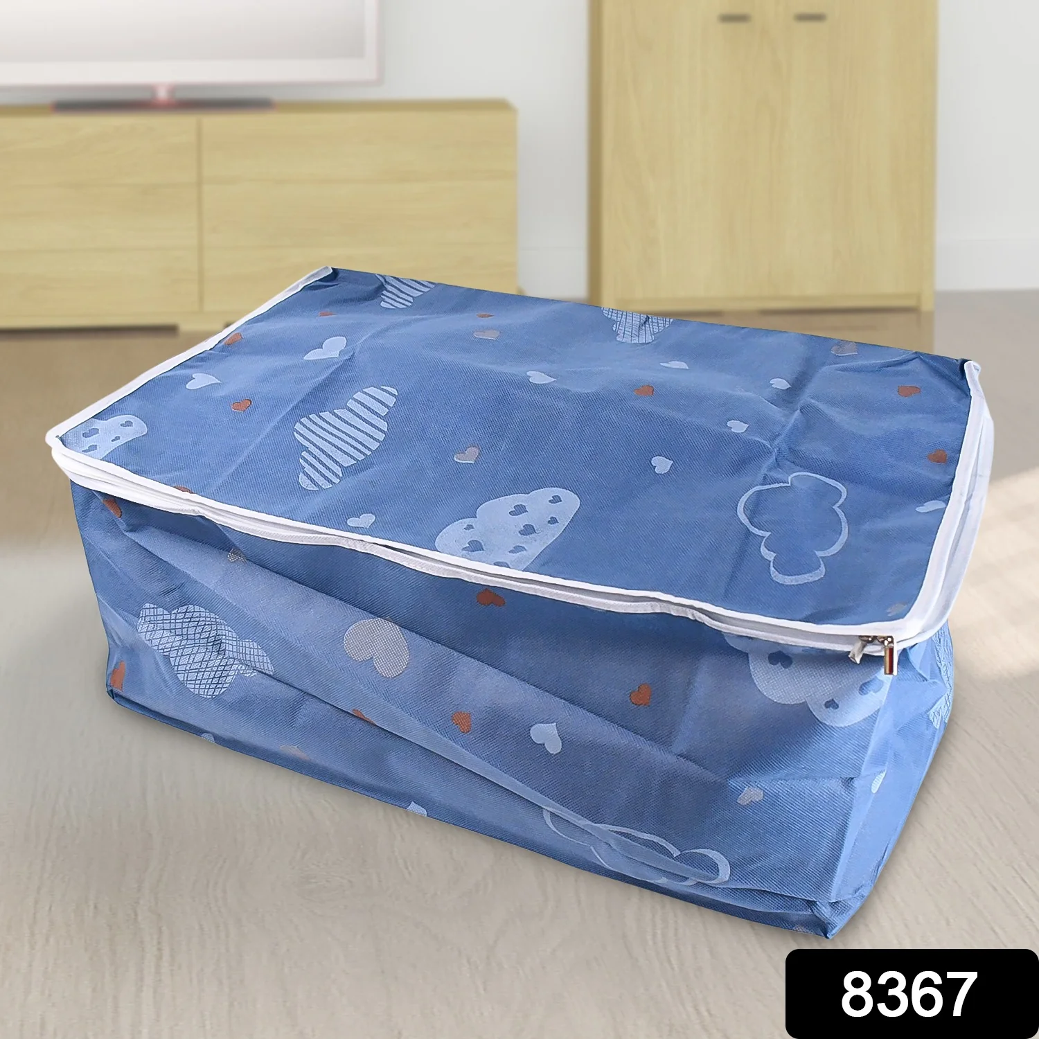 Multipurpose Zipper Storage Cloth Bag (1 Pc / 55×35 CM) - Image 2
