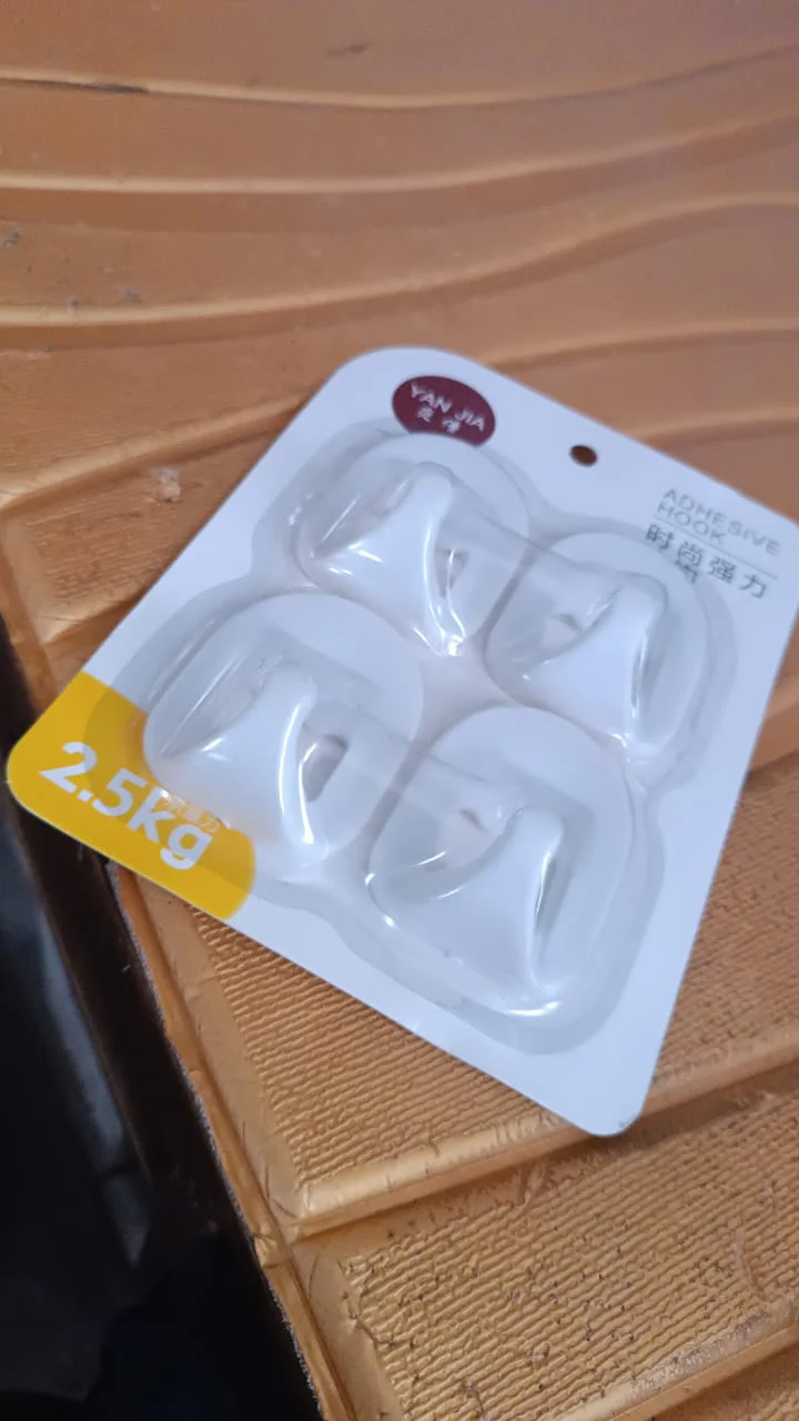 Multipurpose Strong Cartoon Hook Self-Adhesive hooks (4 Pc Set) - Image 7