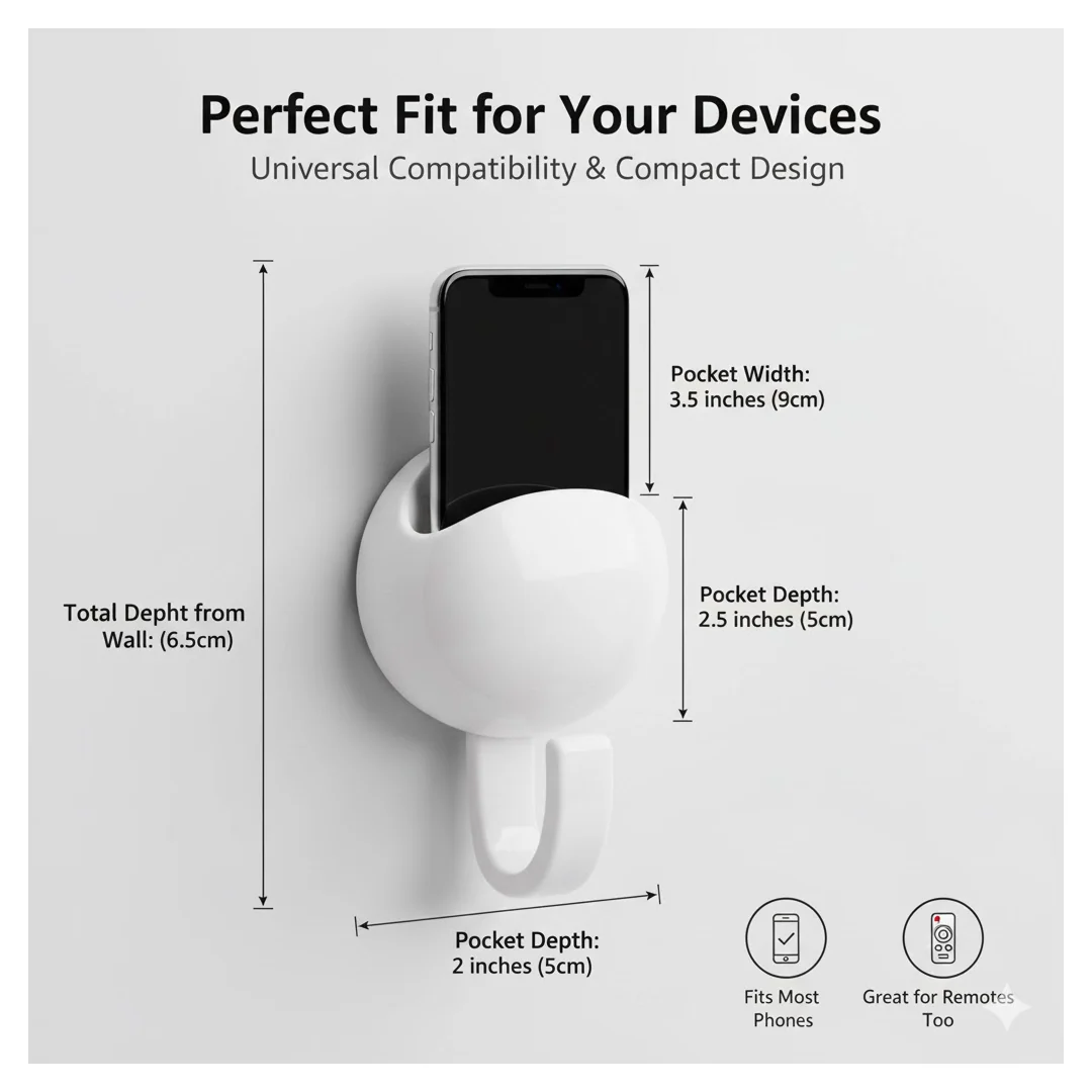 Multipurpose Strong&Hook Self-Adhesive hooks for wall Heavy&Duty Hook - Image 4