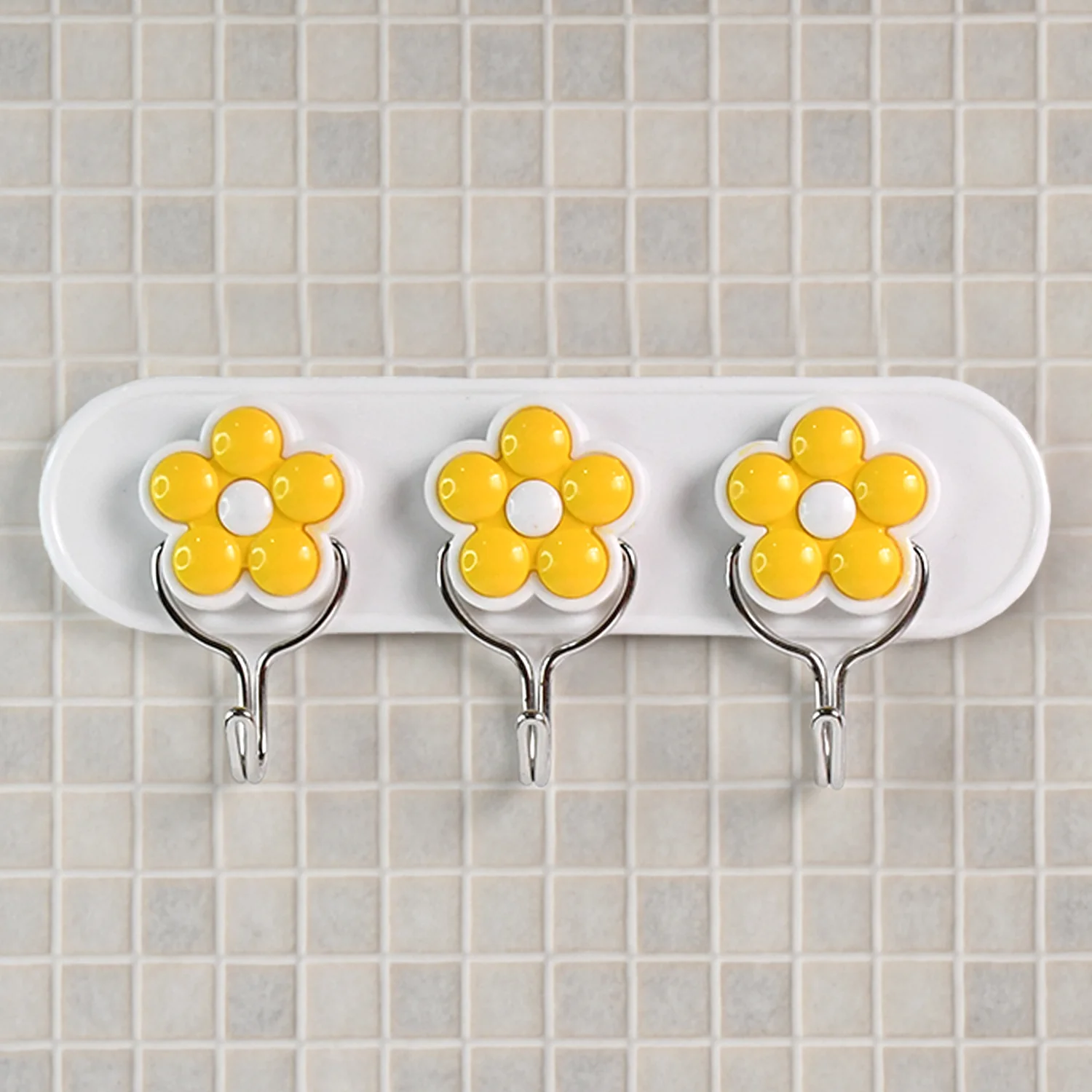 Multipurpose Strong & Hook Self-Adhesive hooks for wall Heavy Plastic Hook (1 Pc) - Image 6