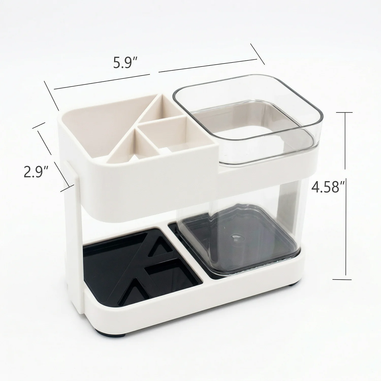 Multipurpose Toothbrush & Toothpaste Stand Holder (1 Set) - Image 6