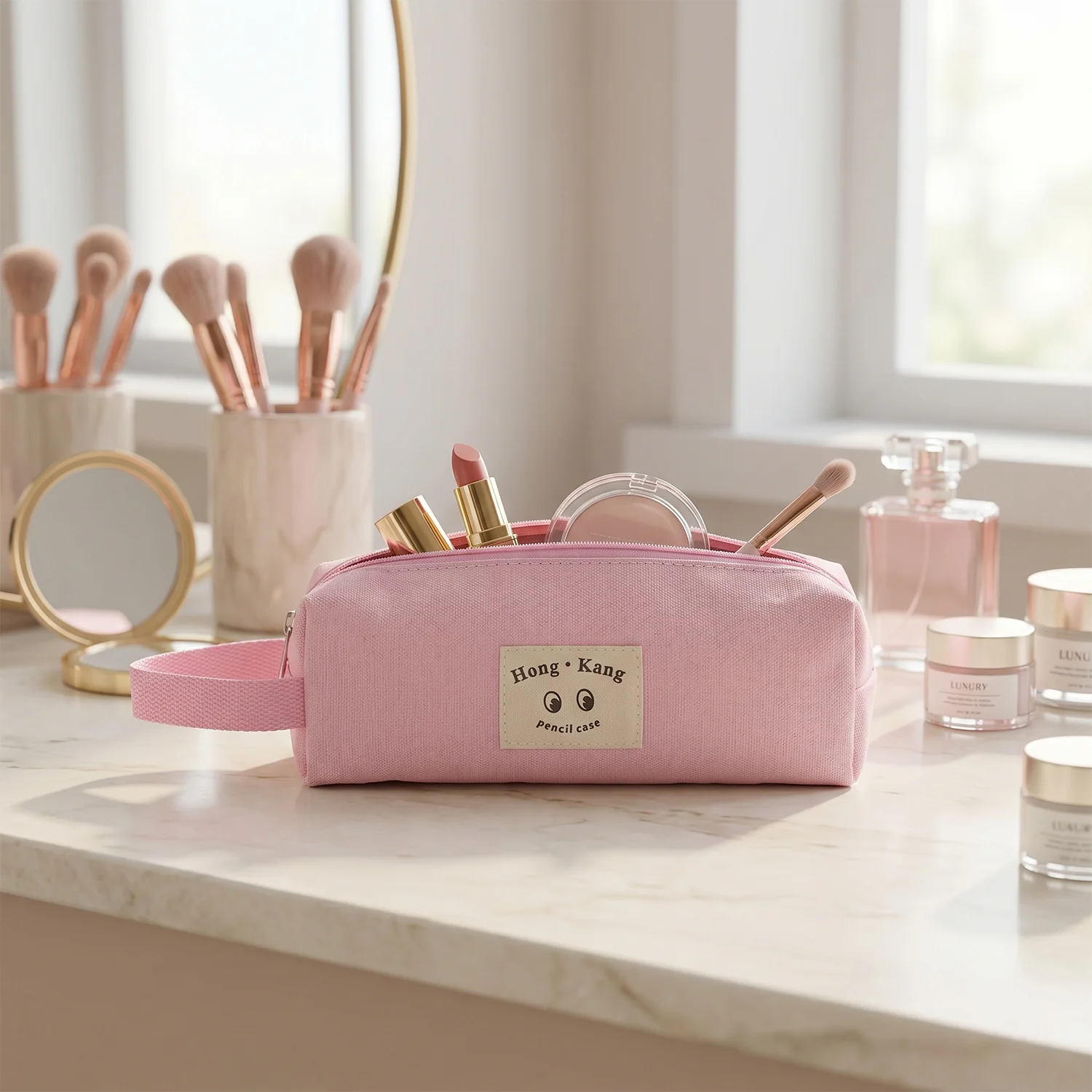 Multipurpose Zipper Pouch Organizer Cosmetic Storage Bag (1 Pc) - Image 7
