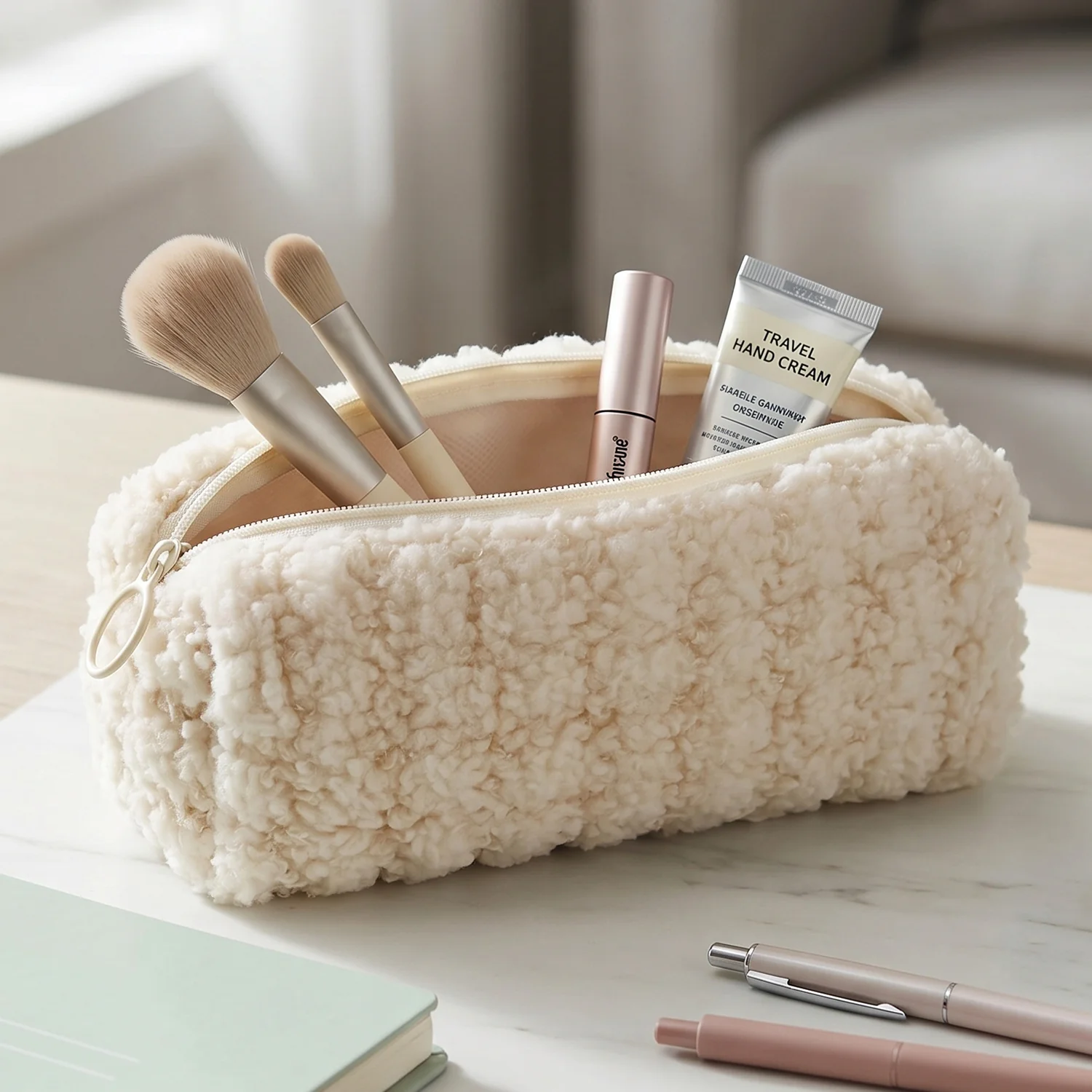 Premium Soft Multipurpose Zipper Pouch Bag (1 Pc) - Image 4