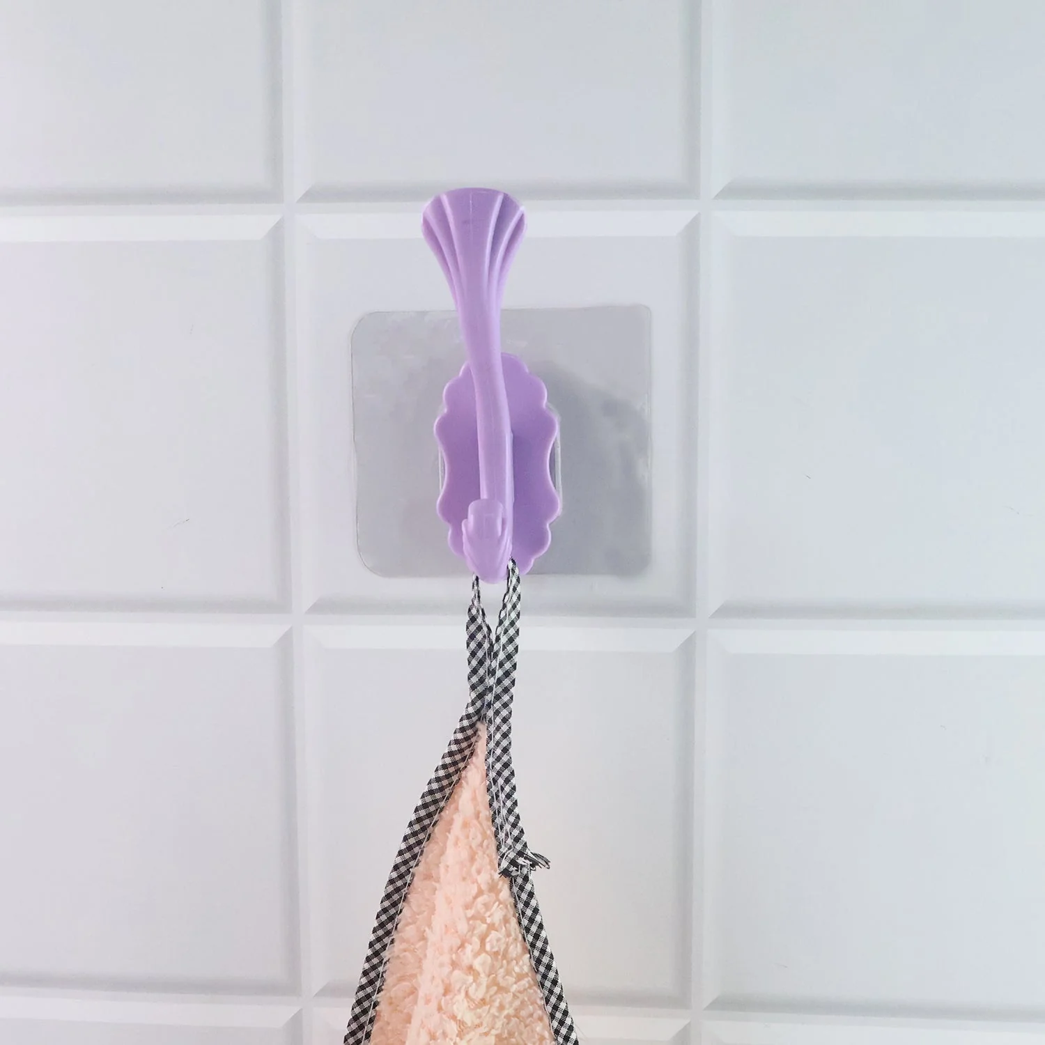 Multipurpose Wall Hook Self Adhesive Heavy Duty Hanging Hook (1 Pc) - Image 4
