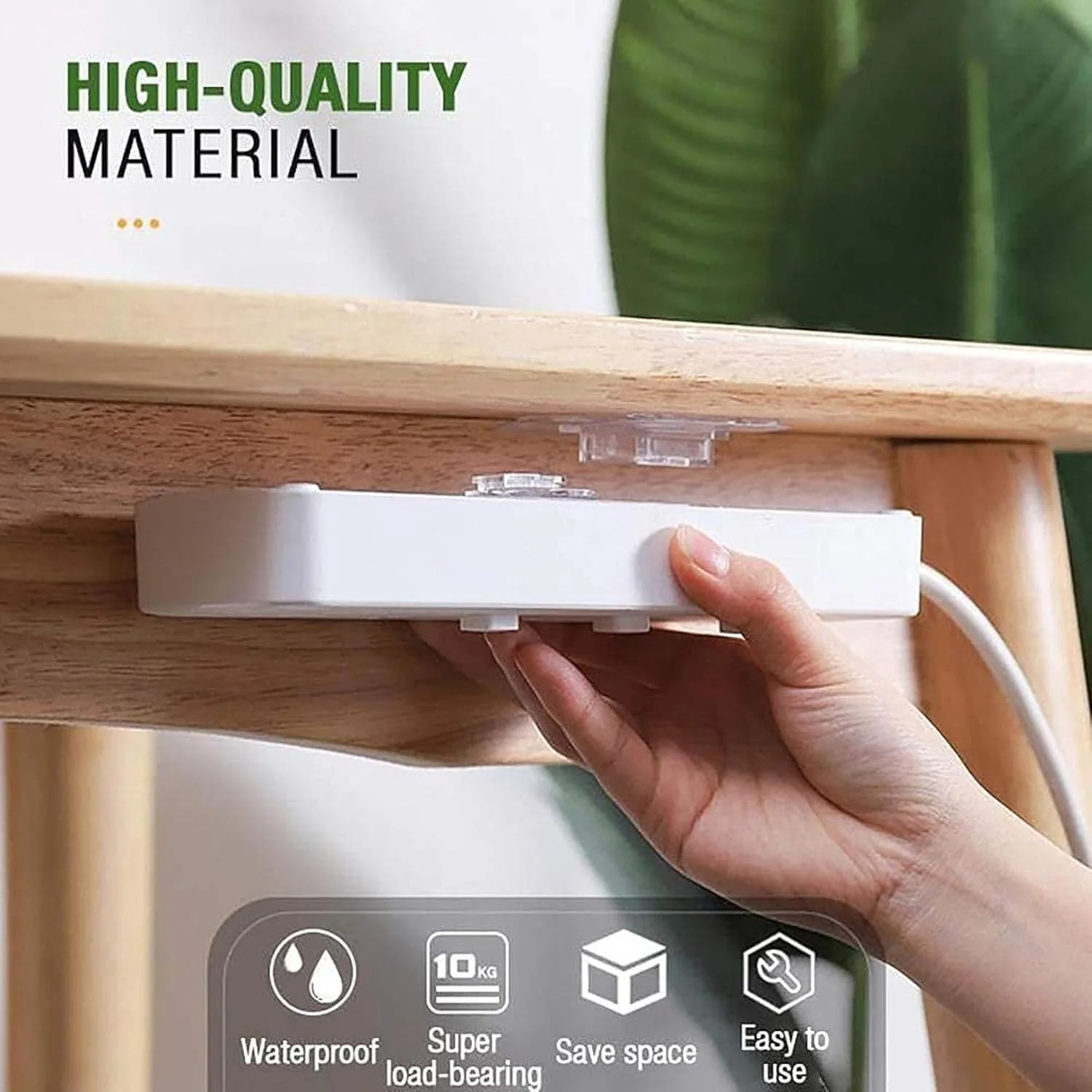 Multipurpose Wall Mounted Self Adhesive Hanger (1 Pc) - Image 4