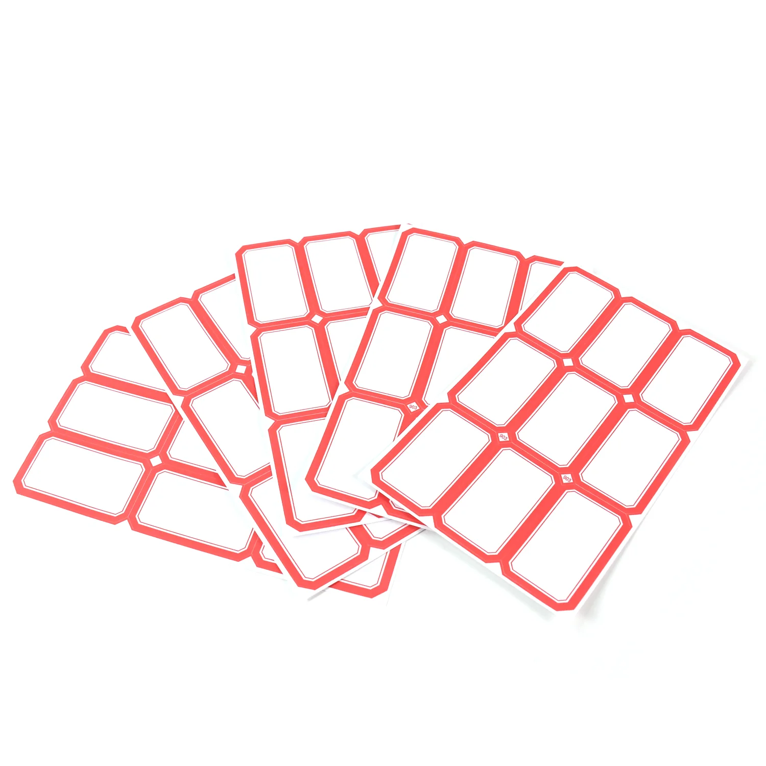 Multipurpose Writable Blank Label Sticker Sheets (1 Sheet) - Image 5
